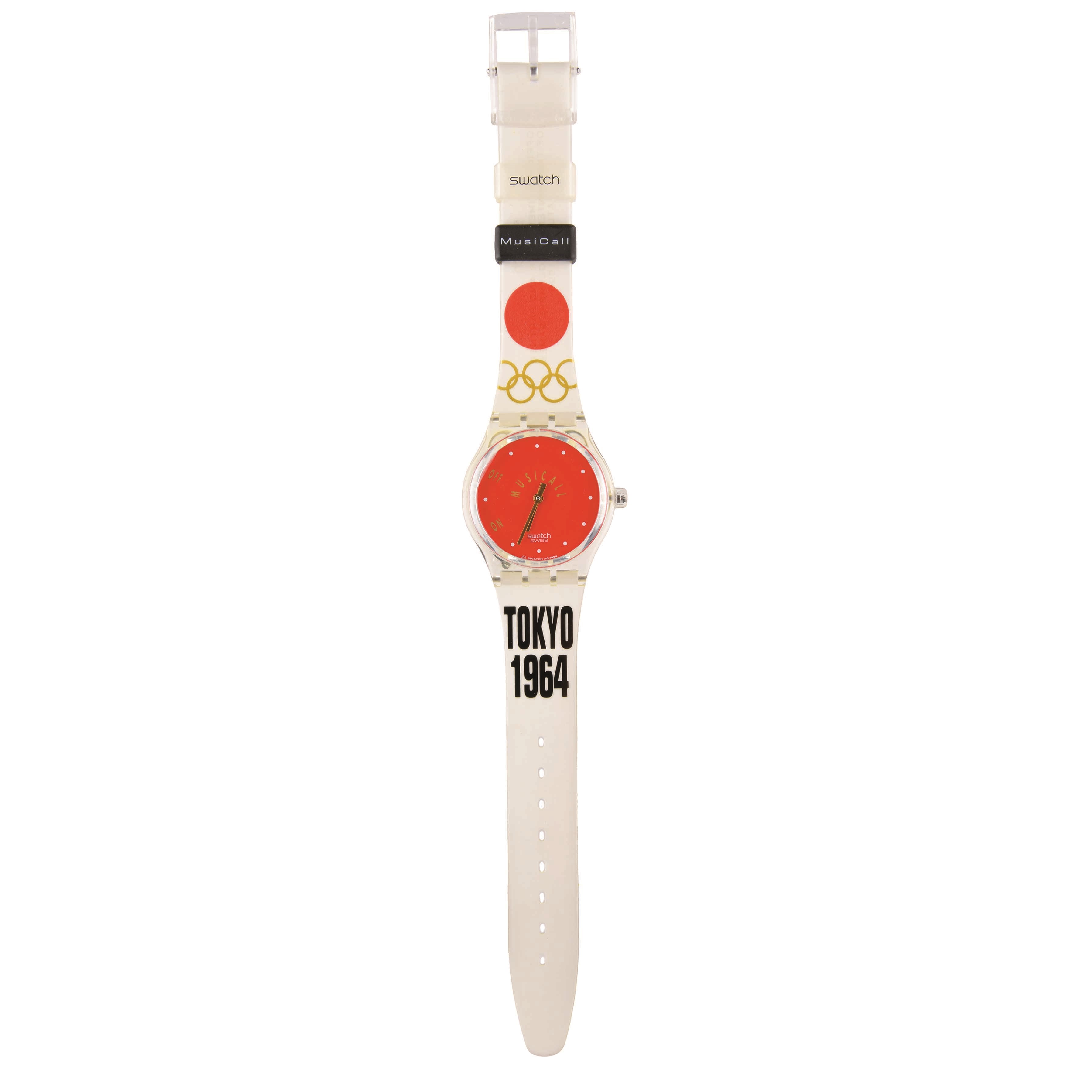Orologio Swatch, Tokyo 1964 (SLZ100) Originals Gent MusiCall, meccanismo al quarzo