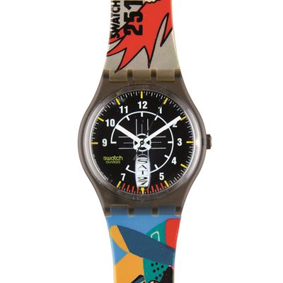 Orologio Swatch, Sky Heroes (GM704), meccanismo al quarzo, 1994