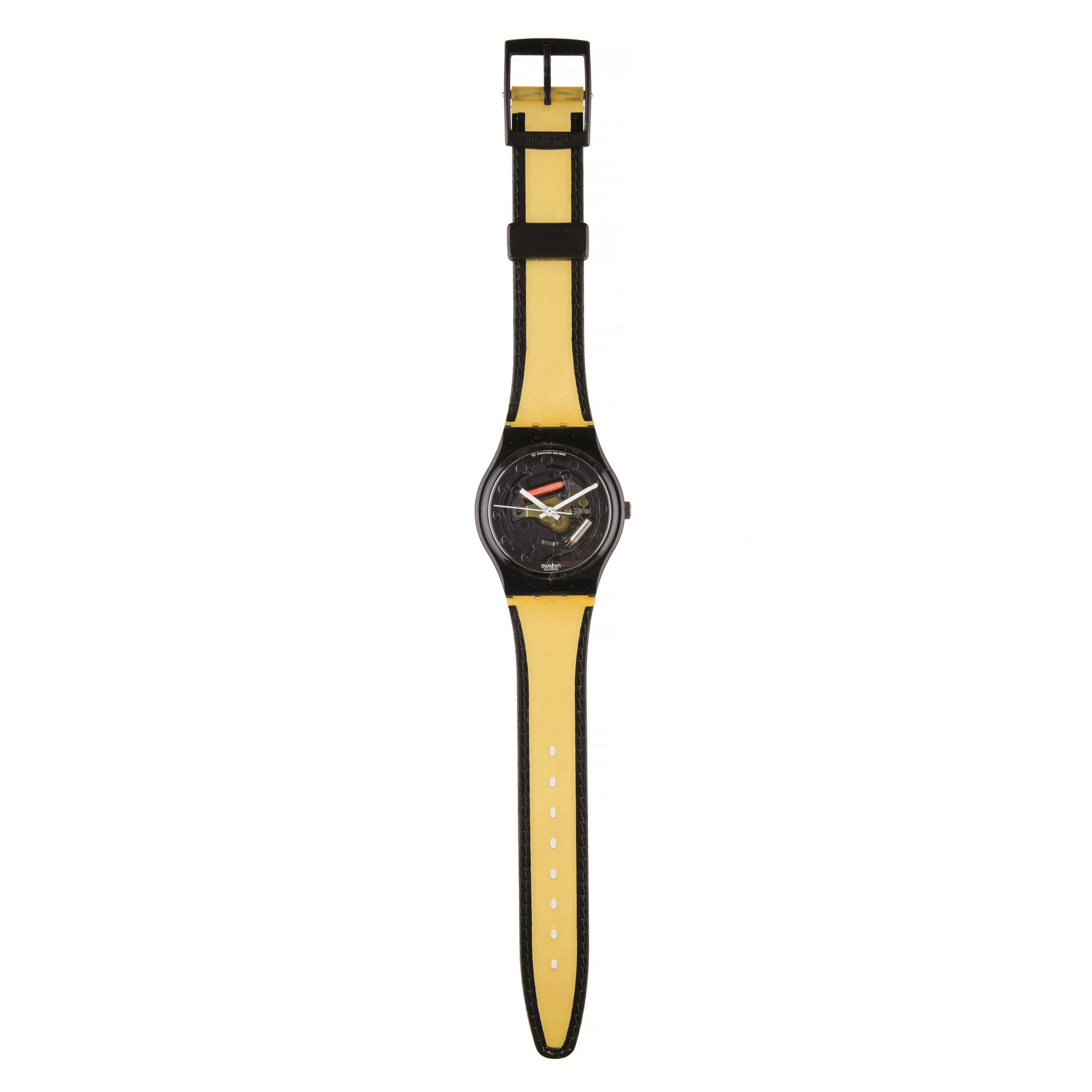 Swatch - Blackliner (GB161), Orologio da polso, 1995, meccanismo al quarzo