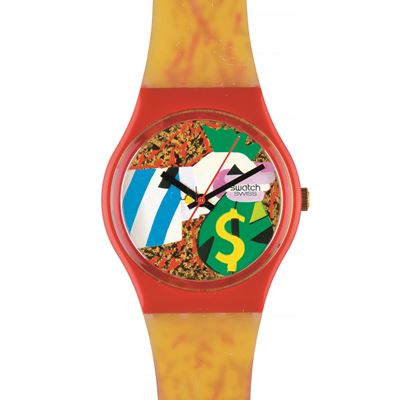 Collage Dore, Orologio Swatch Originals Gent, 1993