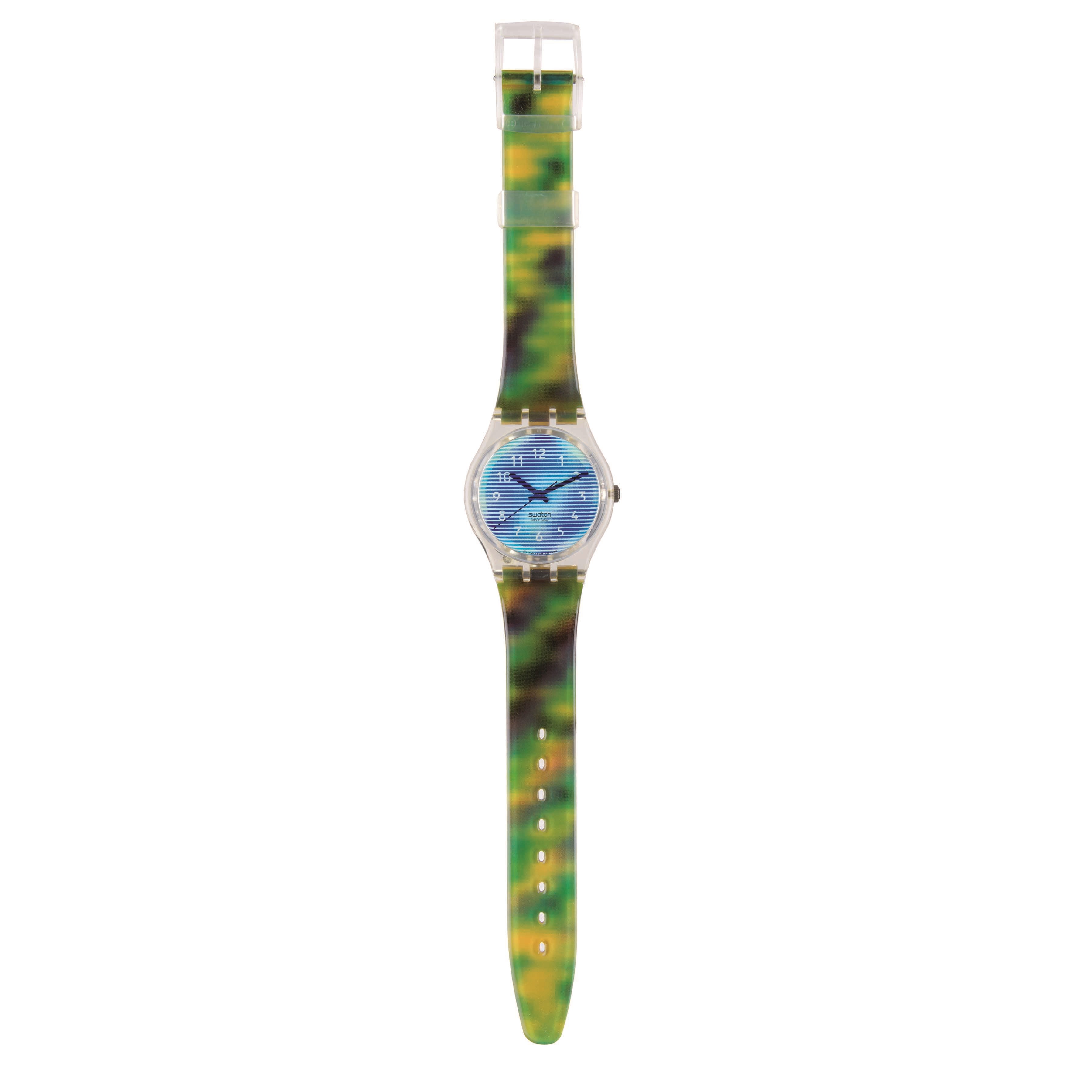 Bitstream (GK223), Orologio da polso Swatch, meccanismo al quarzo, 1996
