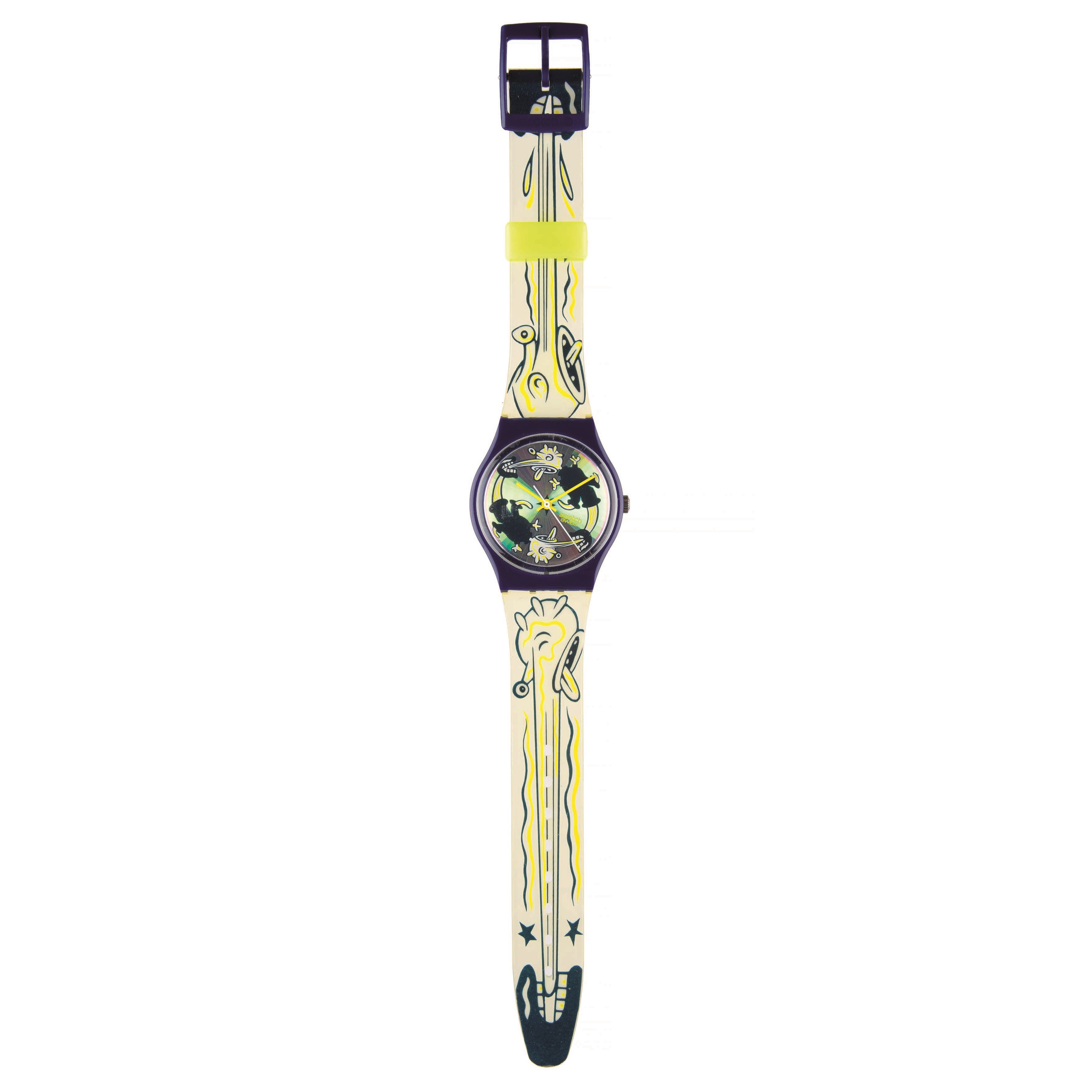 Swatch - Twitch Twins (GN168), orologio da collezione, meccanismo al quarzo, anno 1997