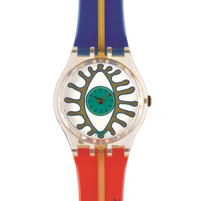 Akira Kurosawa, Orologio Swatch Eiga-Shi (GZ141) Originals Gent, 1995, meccanismo al quarzo