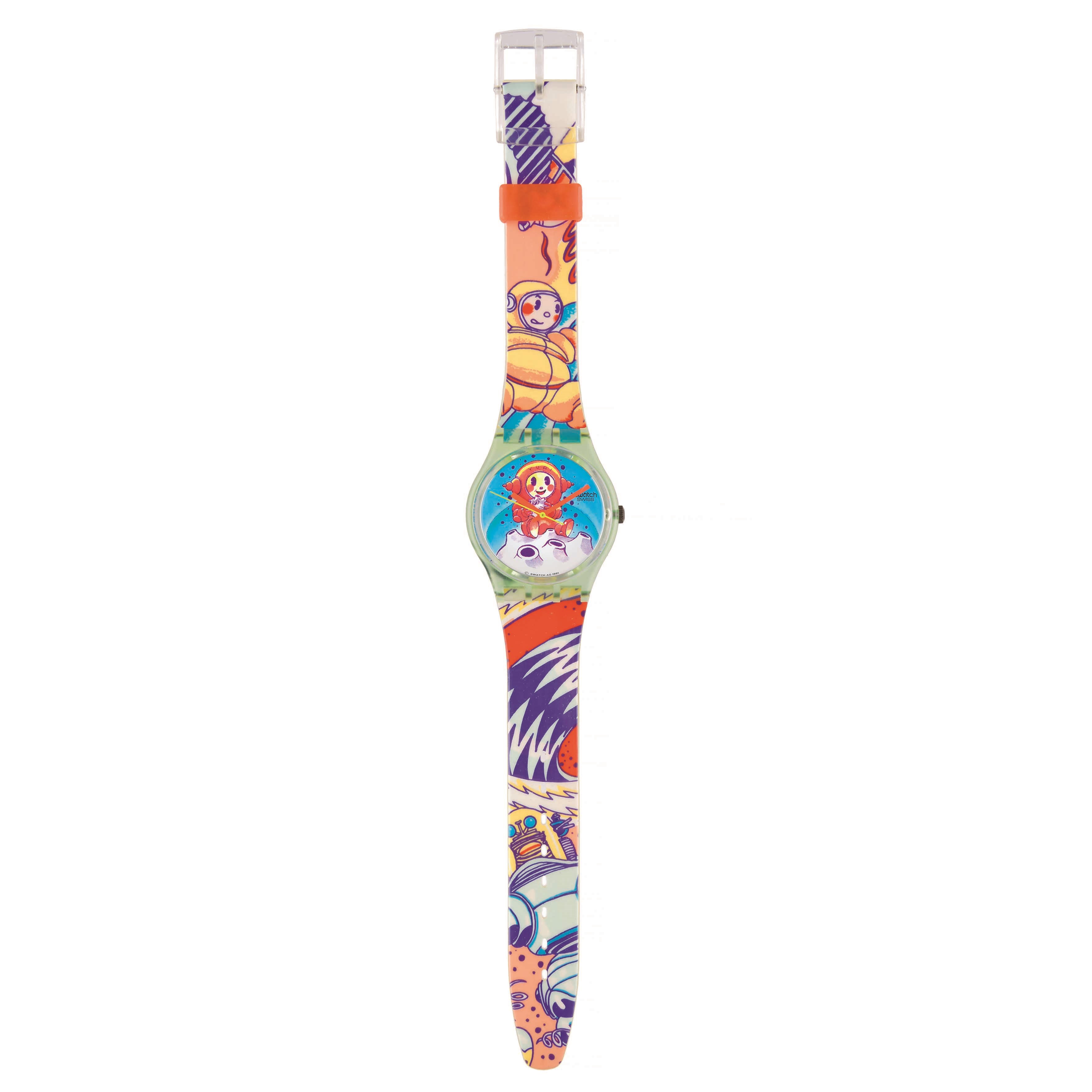 Yuri (GG118), Orologio da polso Swatch, meccanismo al quarzo, 1992