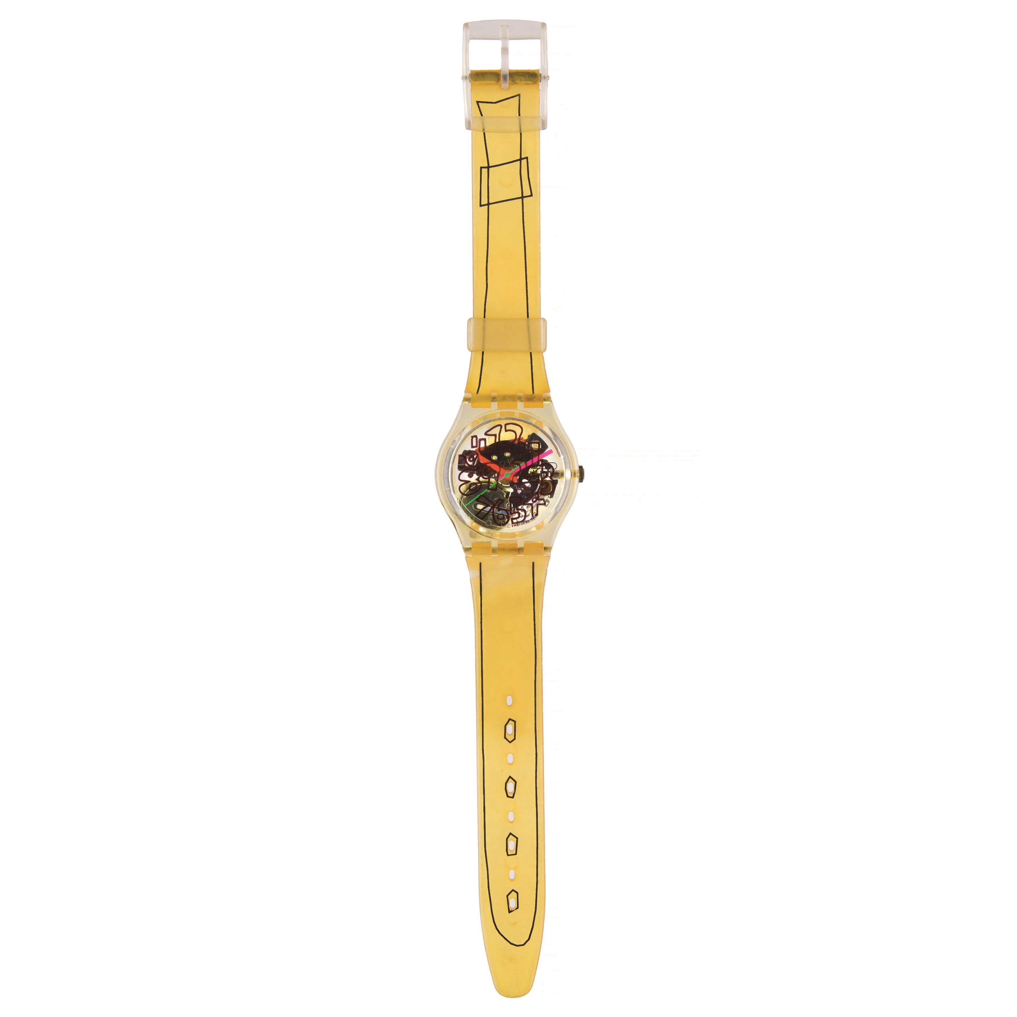 Swatch - Scribble (GZ124) Originals Gent, orologio al quarzo del 1993