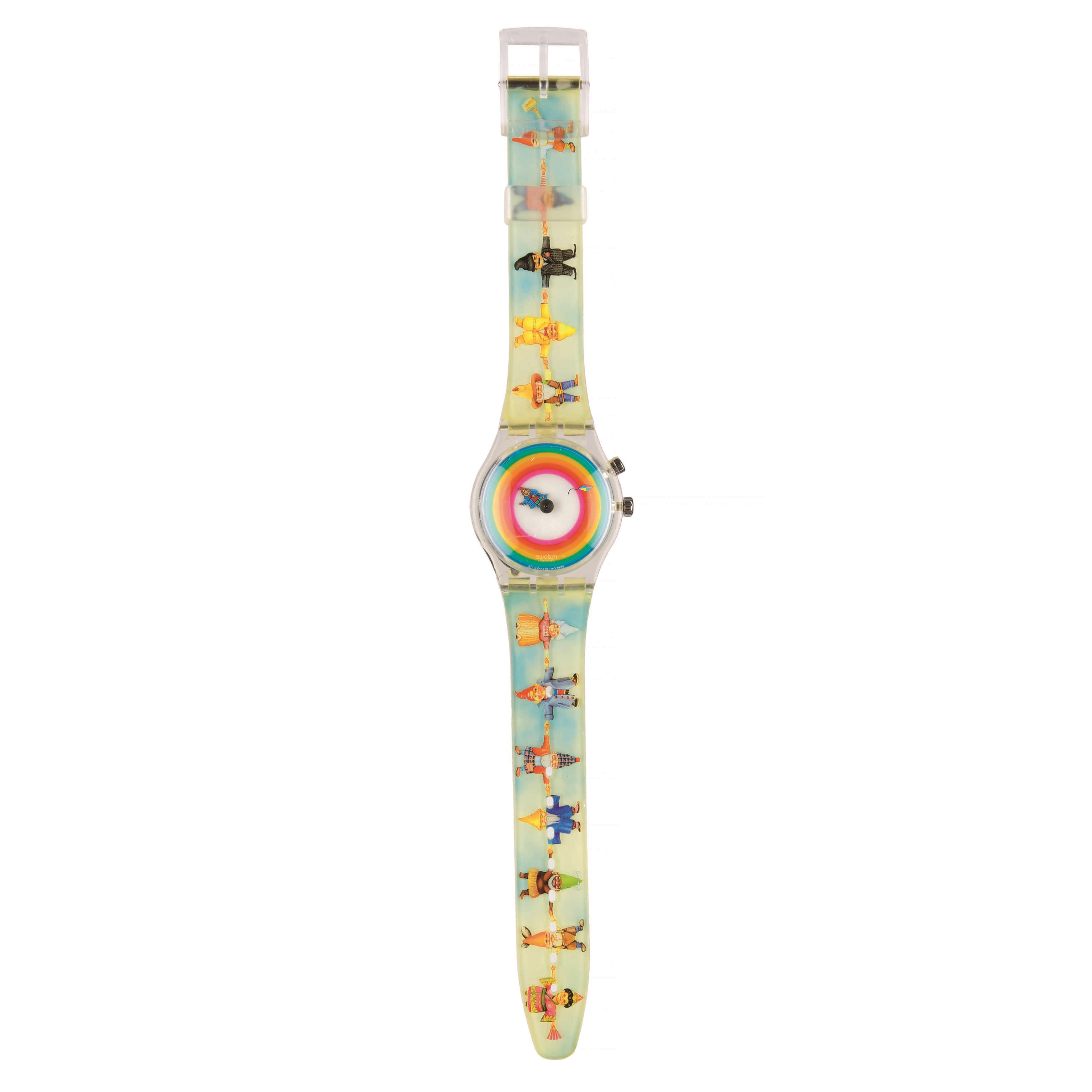 Gnomania, Orologio Swatch Originals Gent, meccanismo al quarzo, edizione limitata