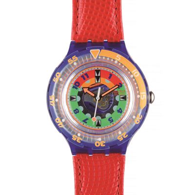 Orologio Swatch, Lobster (SDN118) Originals Scuba, meccanismo al quarzo