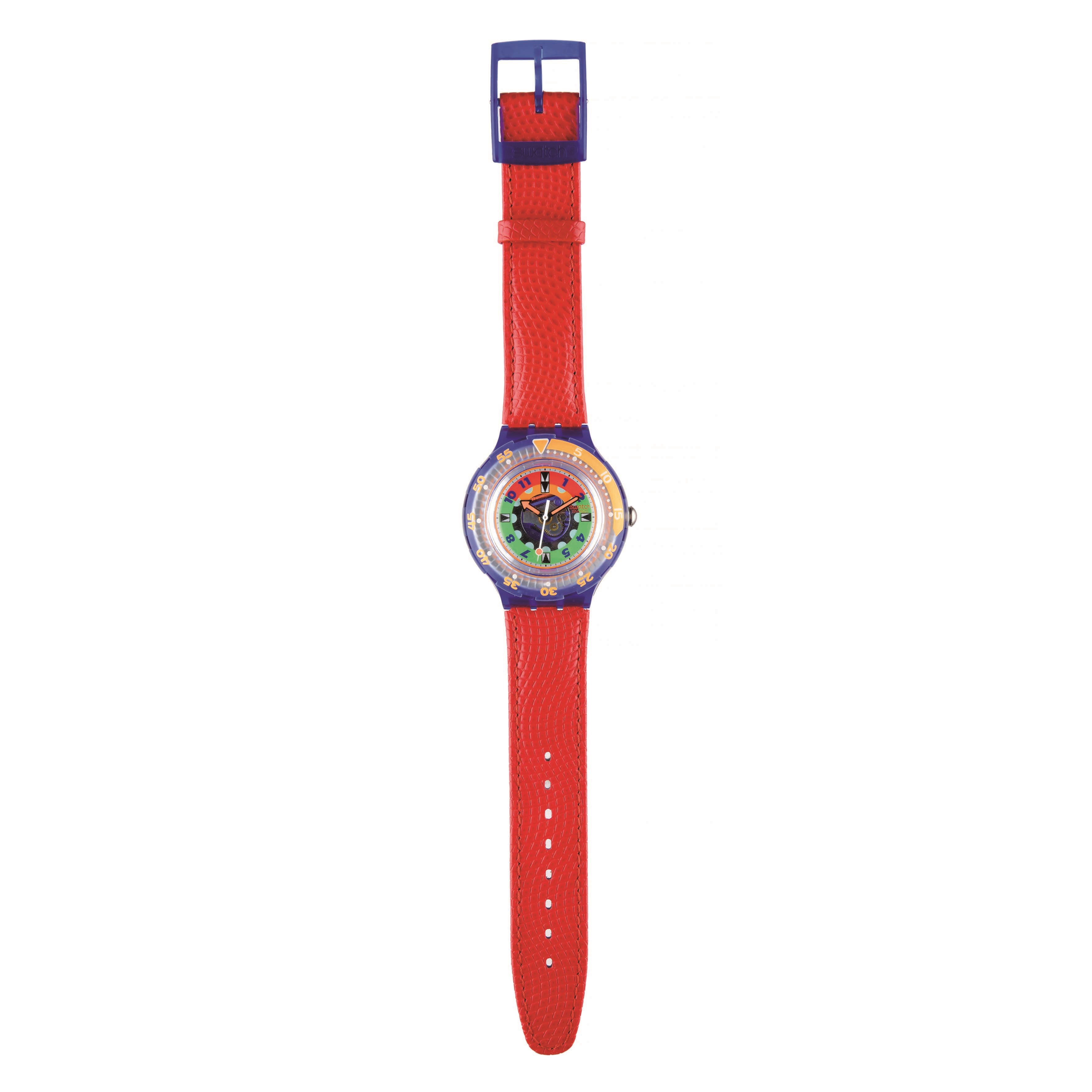 Orologio Swatch, Lobster (SDN118) Originals Scuba, meccanismo al quarzo