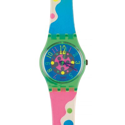 Orologio Swatch, Pelota (LG107) Originals Lady, 1993, meccanismo al quarzo