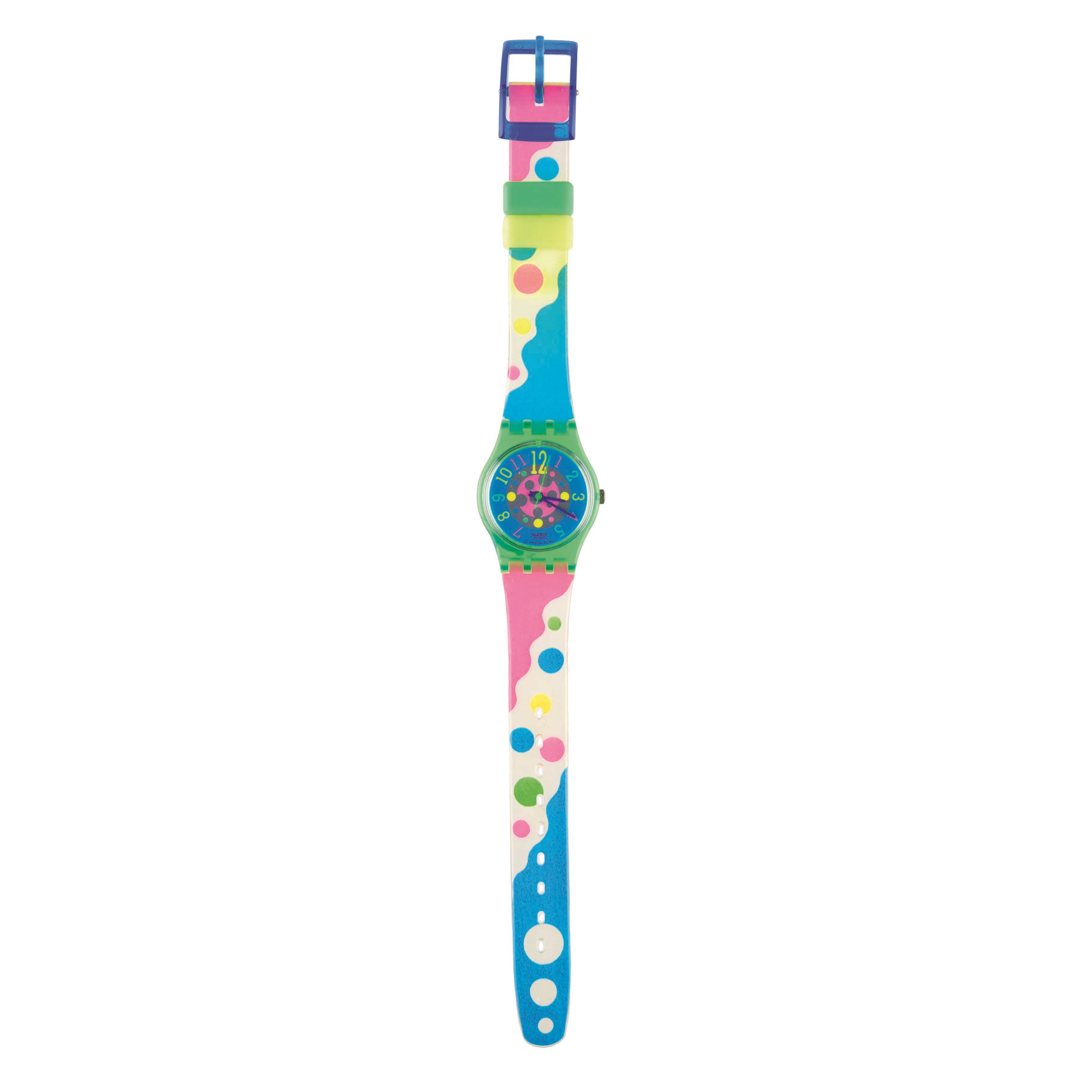 Orologio Swatch, Pelota (LG107) Originals Lady, 1993, meccanismo al quarzo