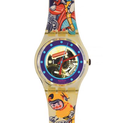 Gent, Tin Toy (GK155), orologio da collezione al quarzo con cinturino in plastica