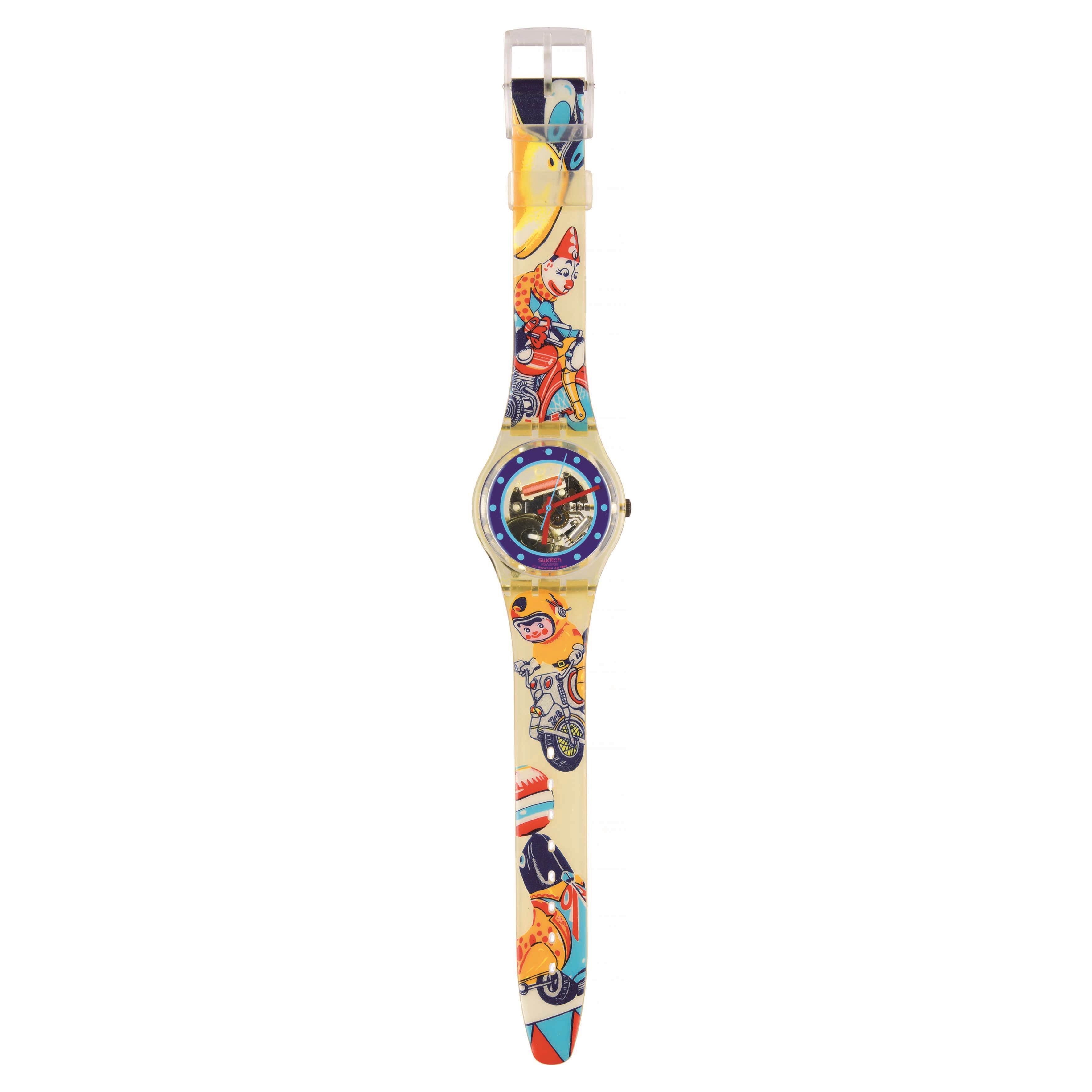 Swatch - Gent, Tin Toy (GK155), orologio da collezione al quarzo con cinturino in plastica