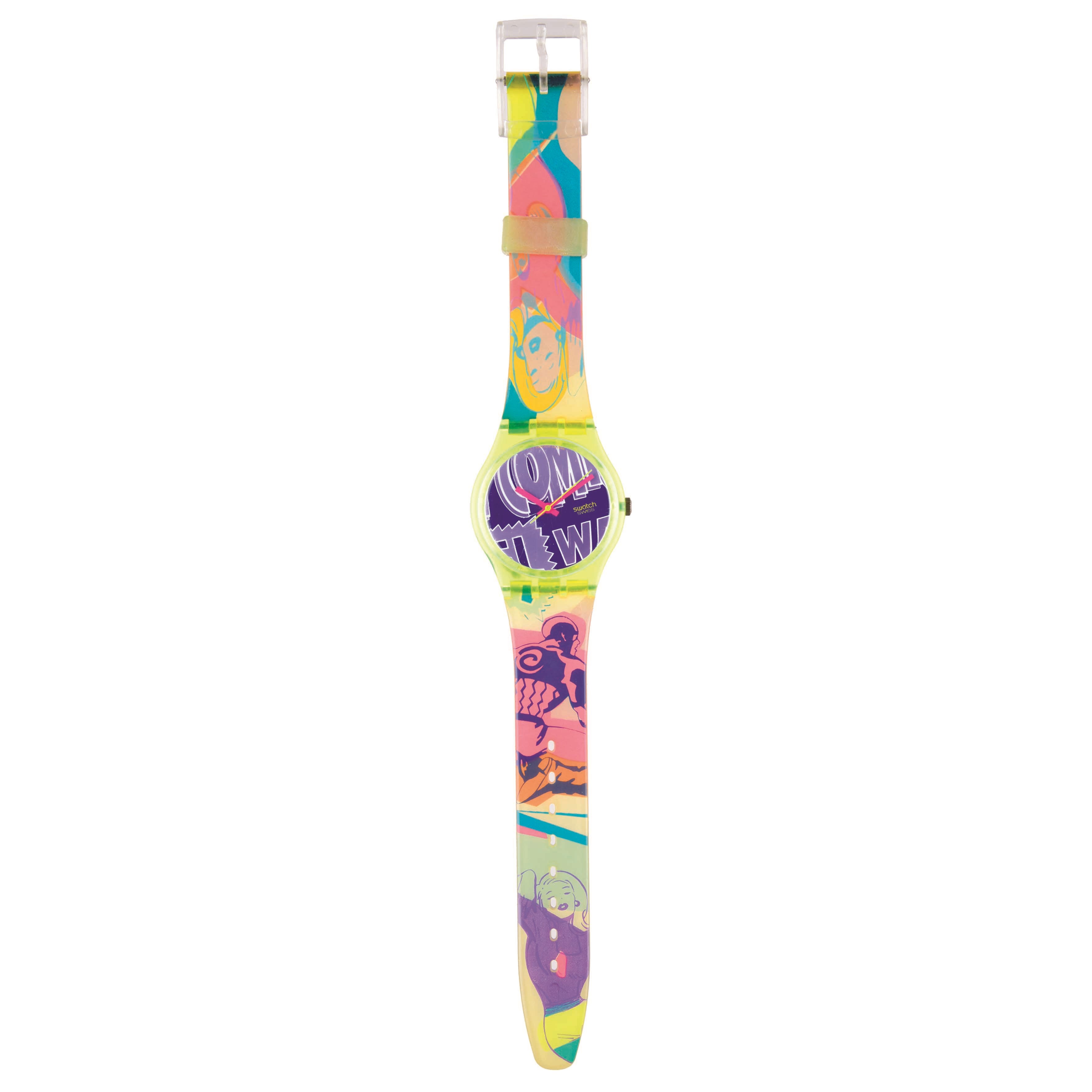 Swatch - Robin (GJ103) Originals Gent, orologio al quarzo con cinturino in plastica