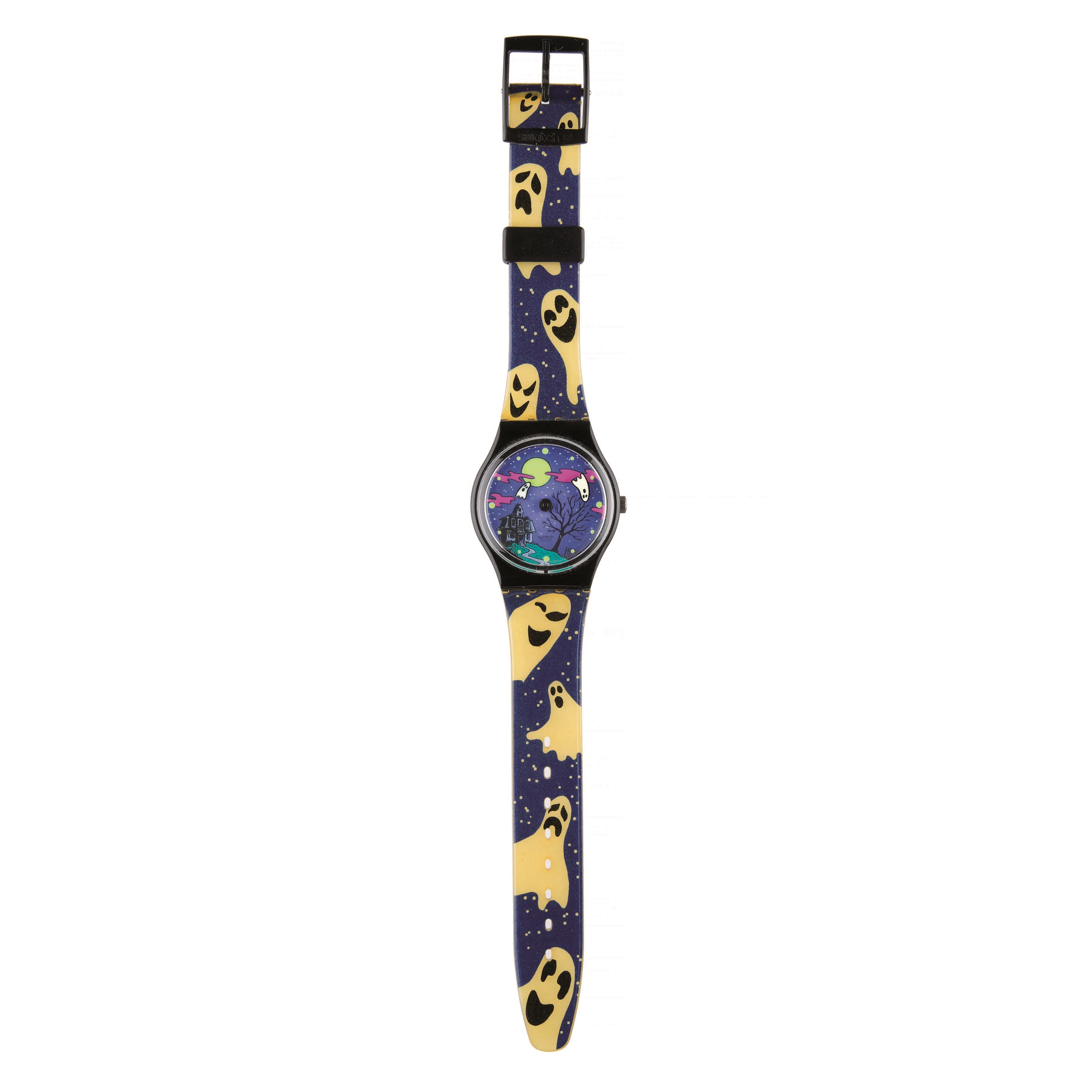Swatch - Originals Gent, Geisterstund (GB192), orologio al quarzo con cinturino in plastica, 1999