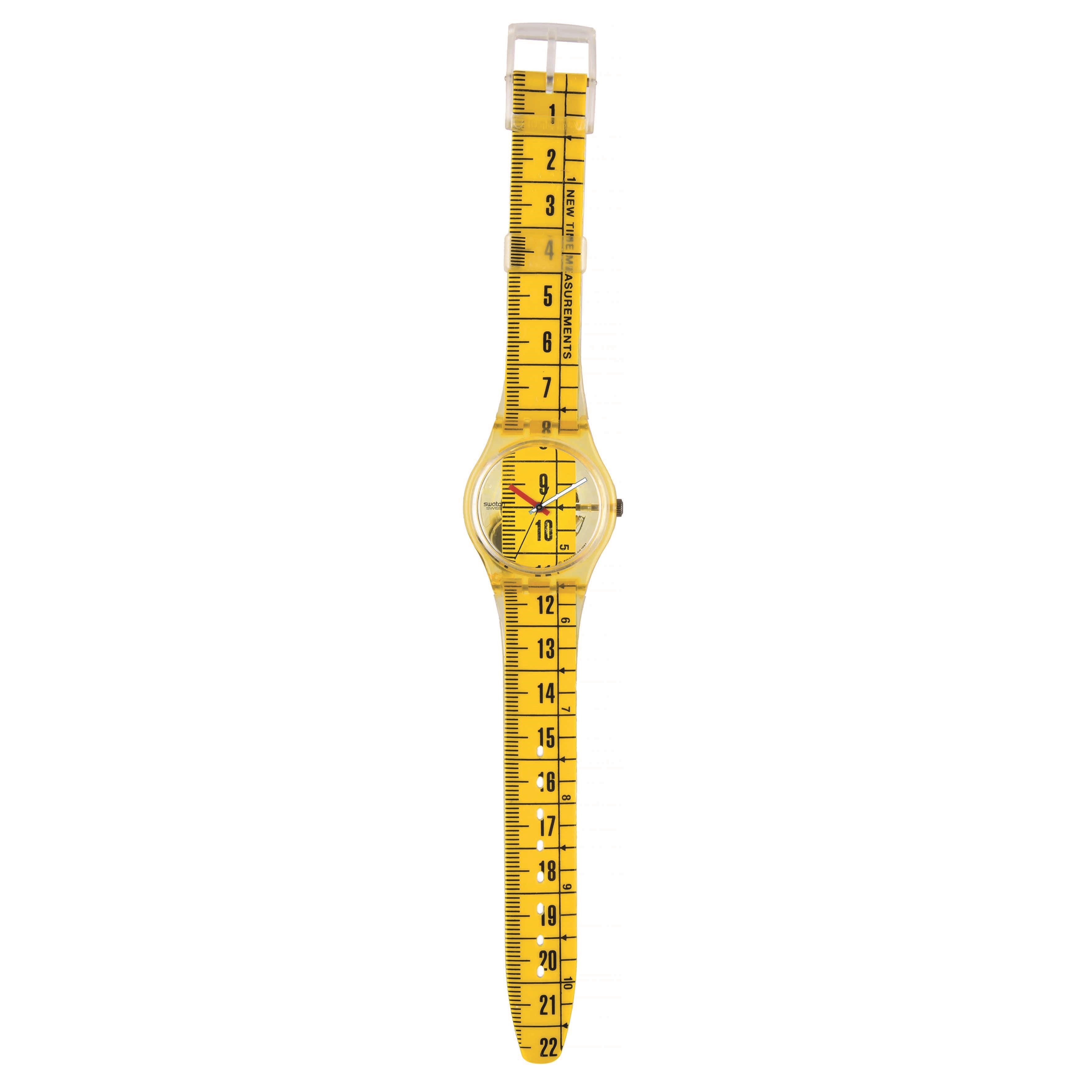 Orologio Swatch, Metrica (GK263), meccanismo al quarzo, cinturino in plastica