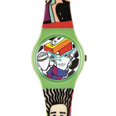 RAPP-ER, Orologio da polso Swatch Originals Gent, meccanismo al quarzo, 1995