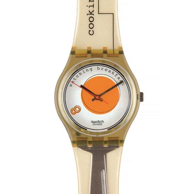 Orologio Swatch, Sunny Side Up (GM135) Originals Gent, meccanismo al quarzo, 1996