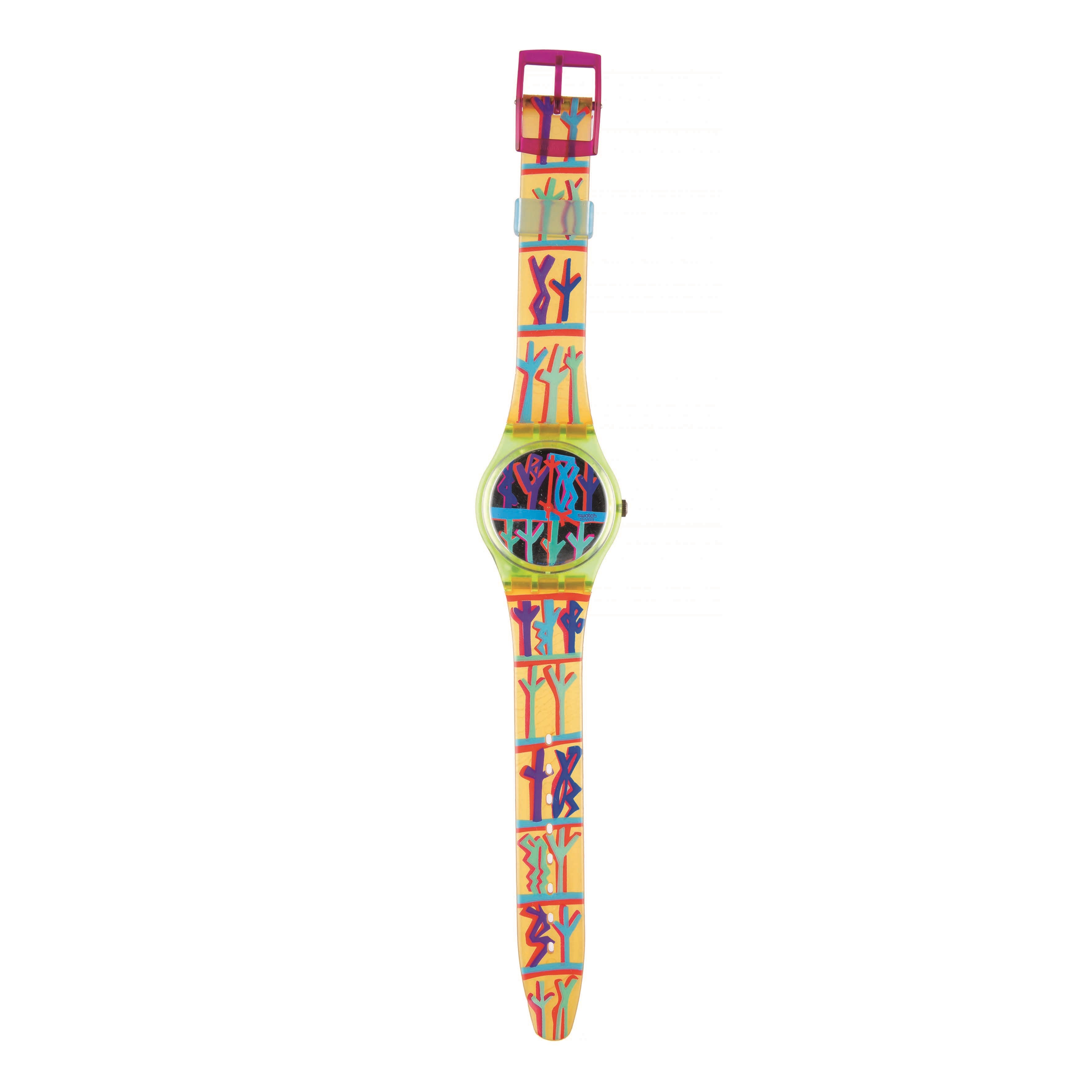 Swatch - Enchanting Forest (GL106) - Orologio da polso con meccanismo al quarzo