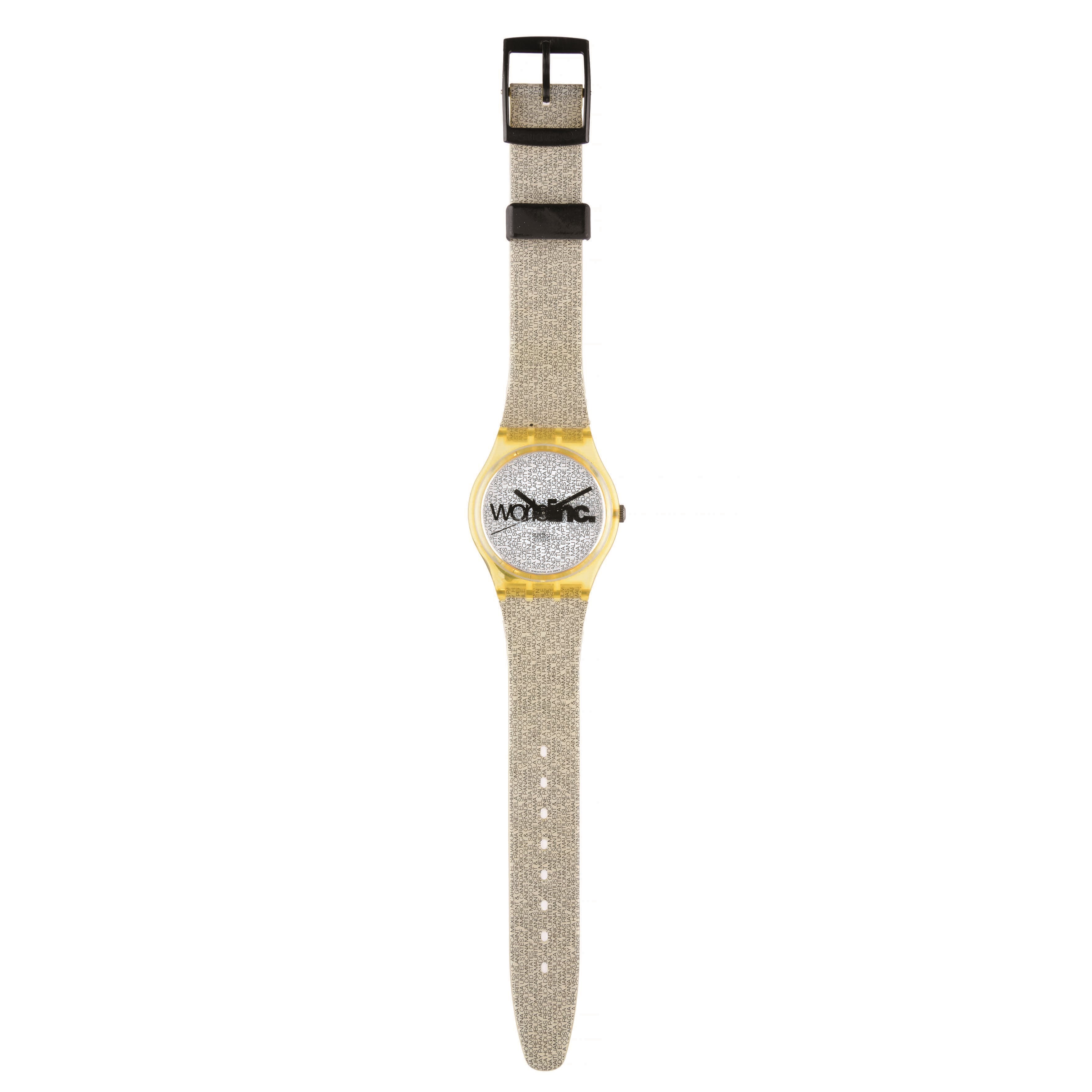 World Inc, Orologio da polso Swatch Originals Gent, meccanismo al quarzo, 1998