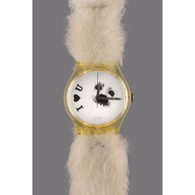 Gent, Frozen Tears (GK202), orologio da polso al quarzo con cinturino in cuoio