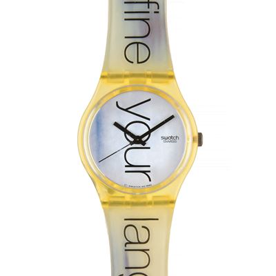 Define (GK227) Originals Gent, orologio da polso in plastica, meccanismo al quarzo