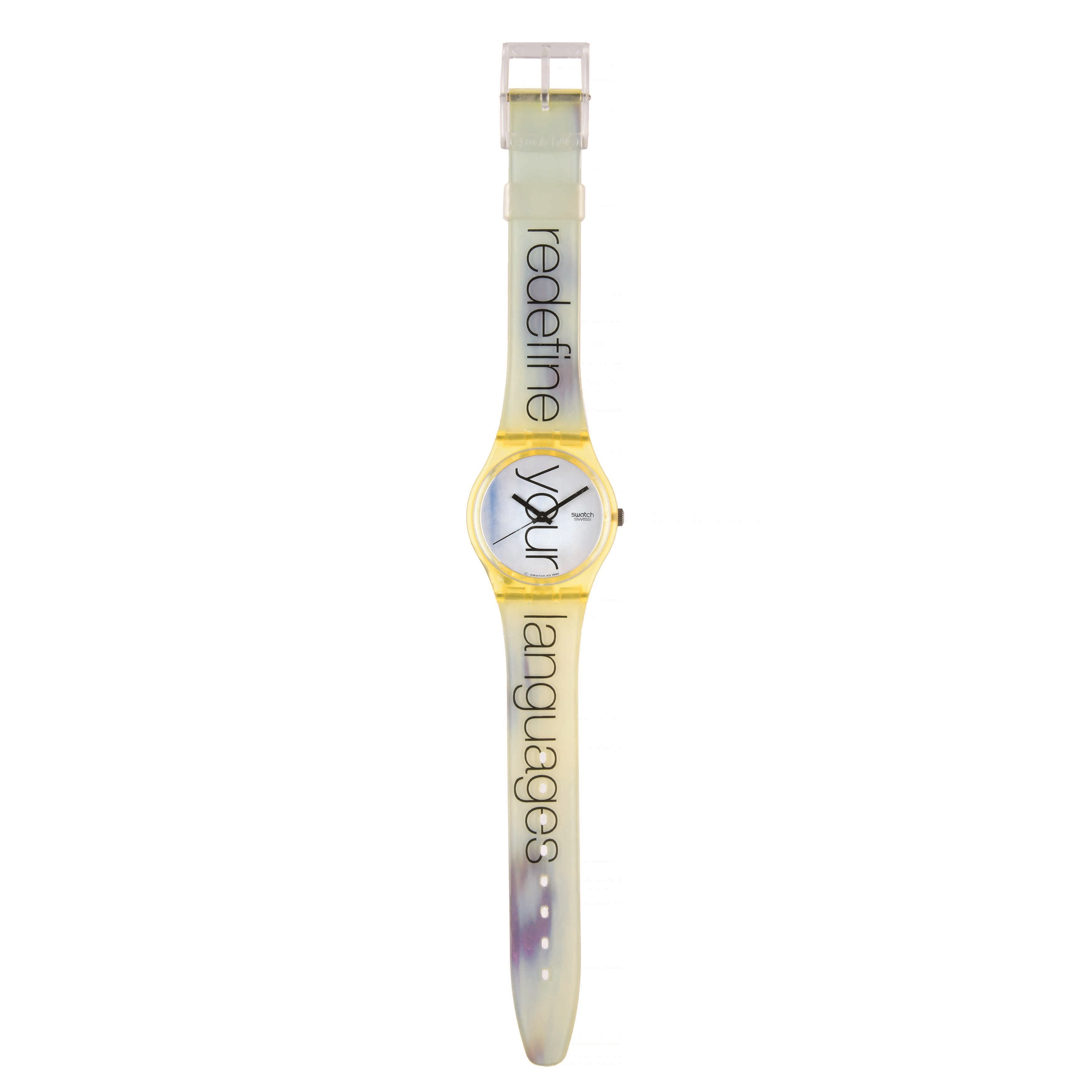 Swatch - Define (GK227) Originals Gent, orologio da polso in plastica, meccanismo al quarzo