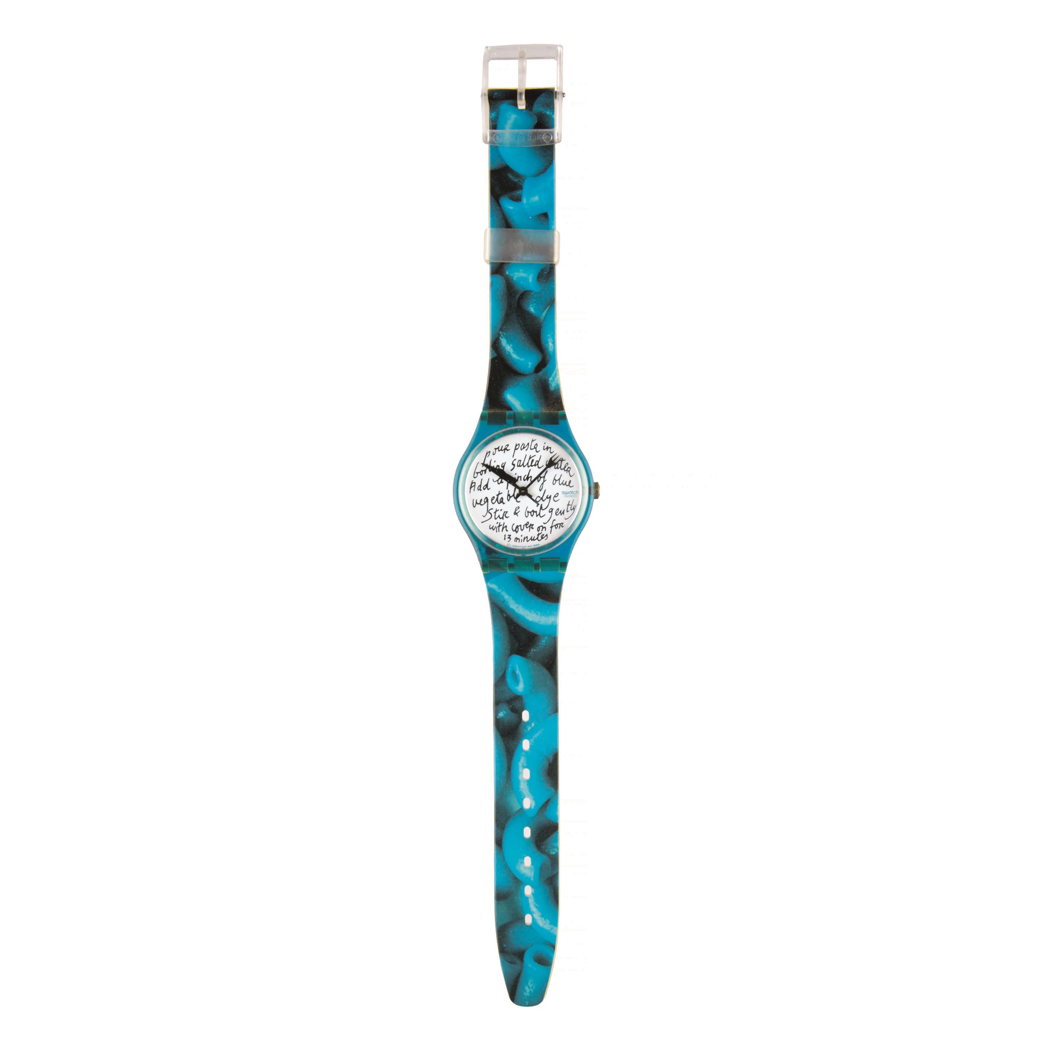 Swatch - Miralda, Blue Pasta (GG138) Originals Gent, orologio al quarzo con cinturino in plastica