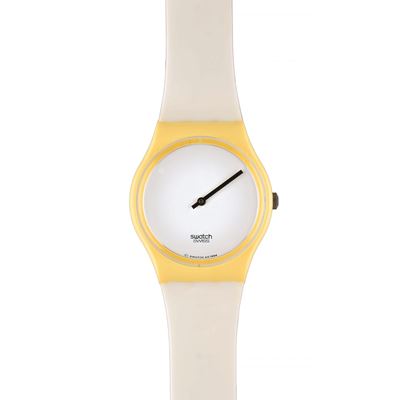 Orologio Swatch, Black Minutes (GW116) Originals Gent, meccanismo al quarzo, 1994