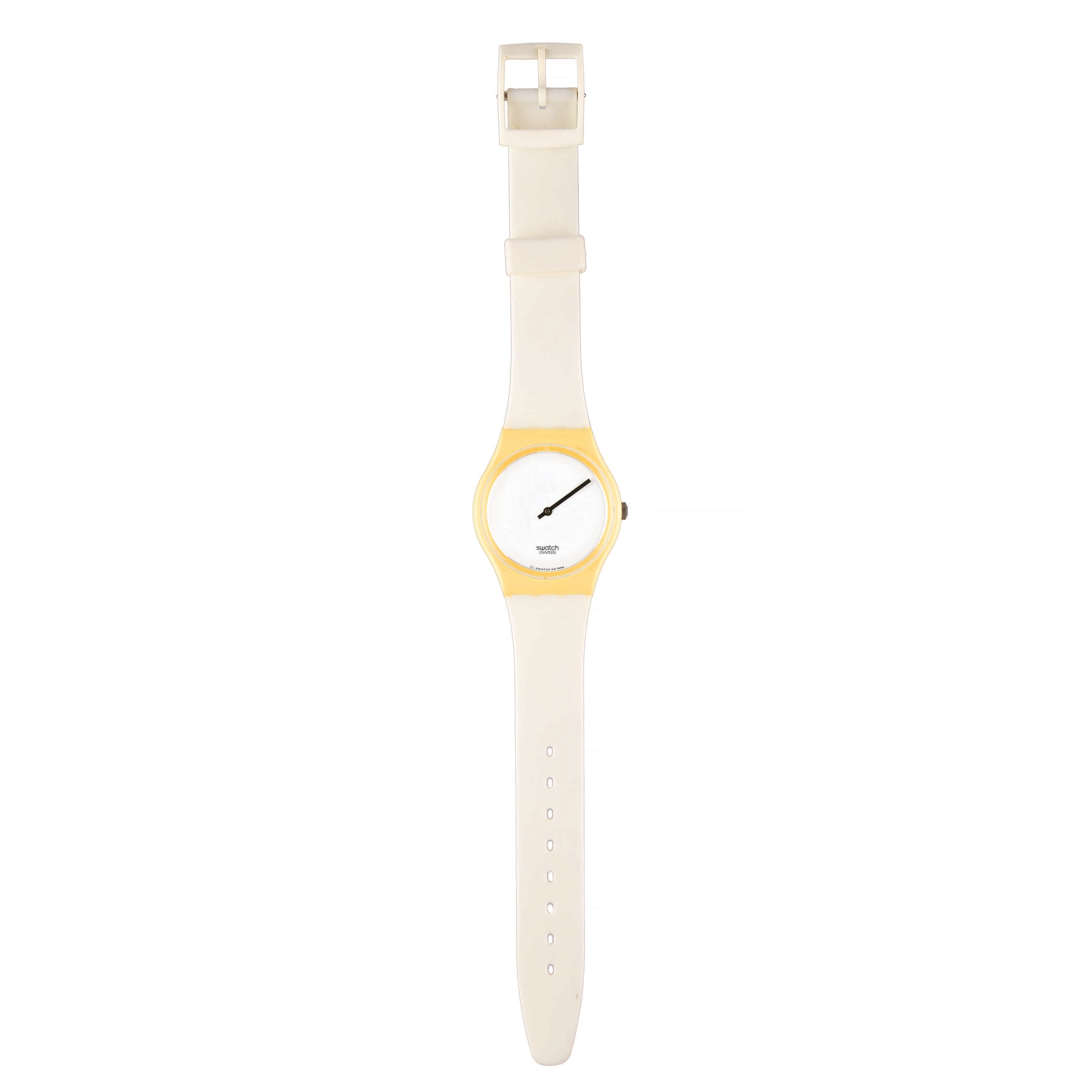 Orologio Swatch, Black Minutes (GW116) Originals Gent, meccanismo al quarzo, 1994