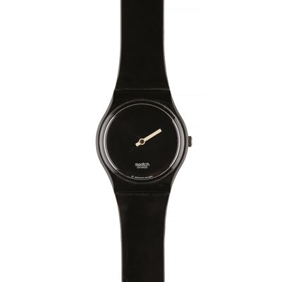 Orologio Swatch, White Hours (GB162), meccanismo al quarzo, 1994