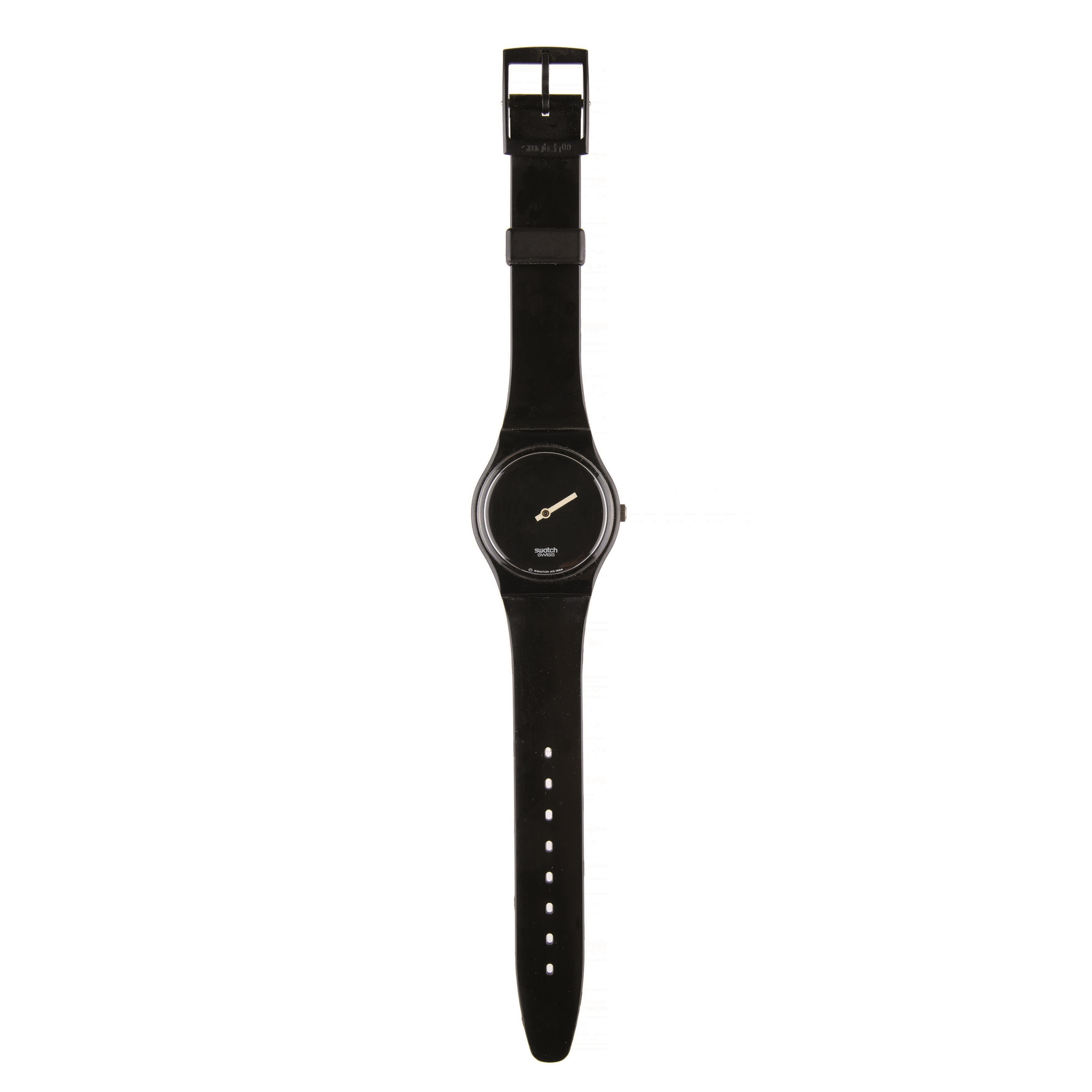 Orologio Swatch, White Hours (GB162), meccanismo al quarzo, 1994