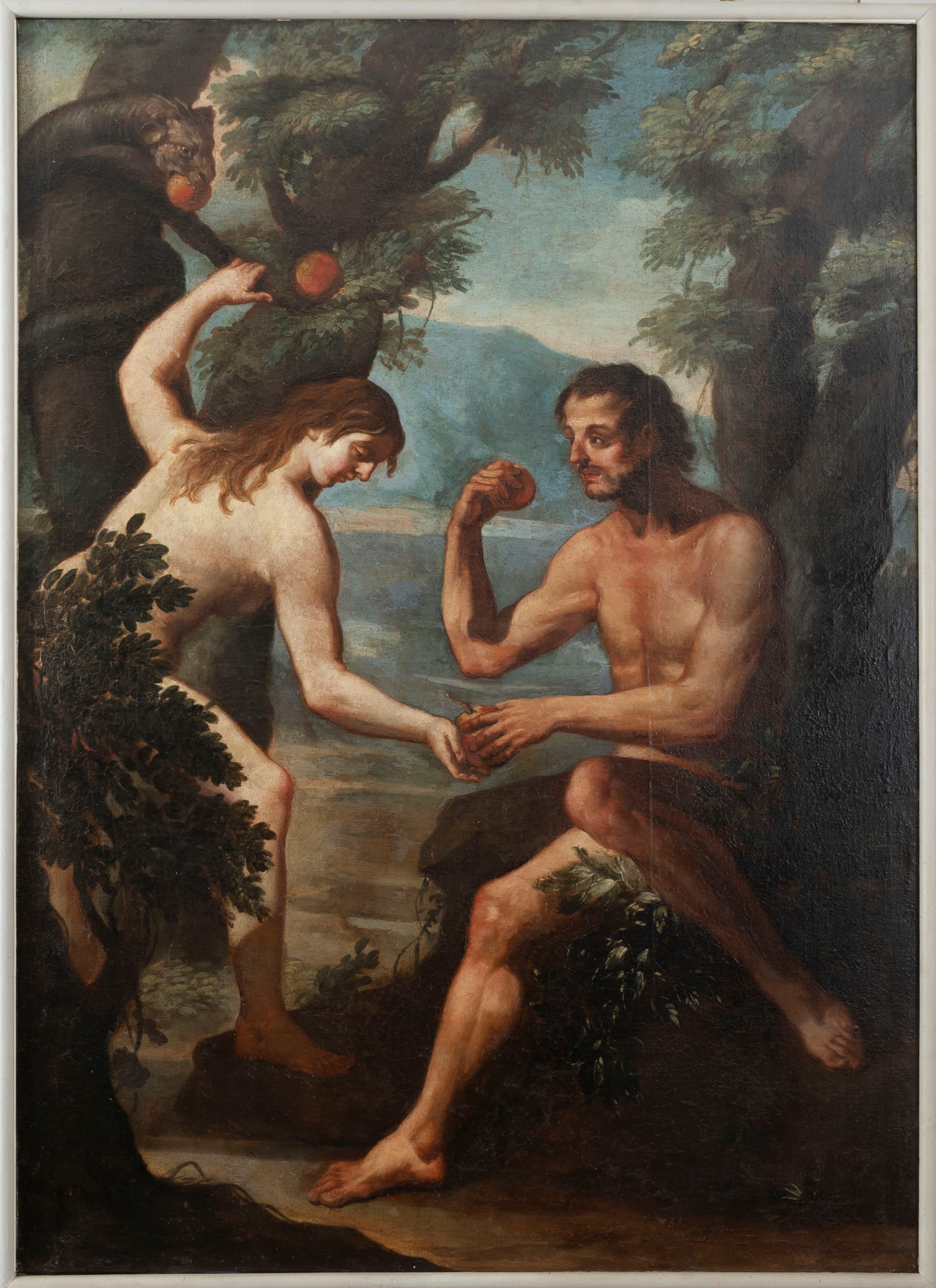 Scuola Italiana, Secolo XVIII - Adamo ed Eva