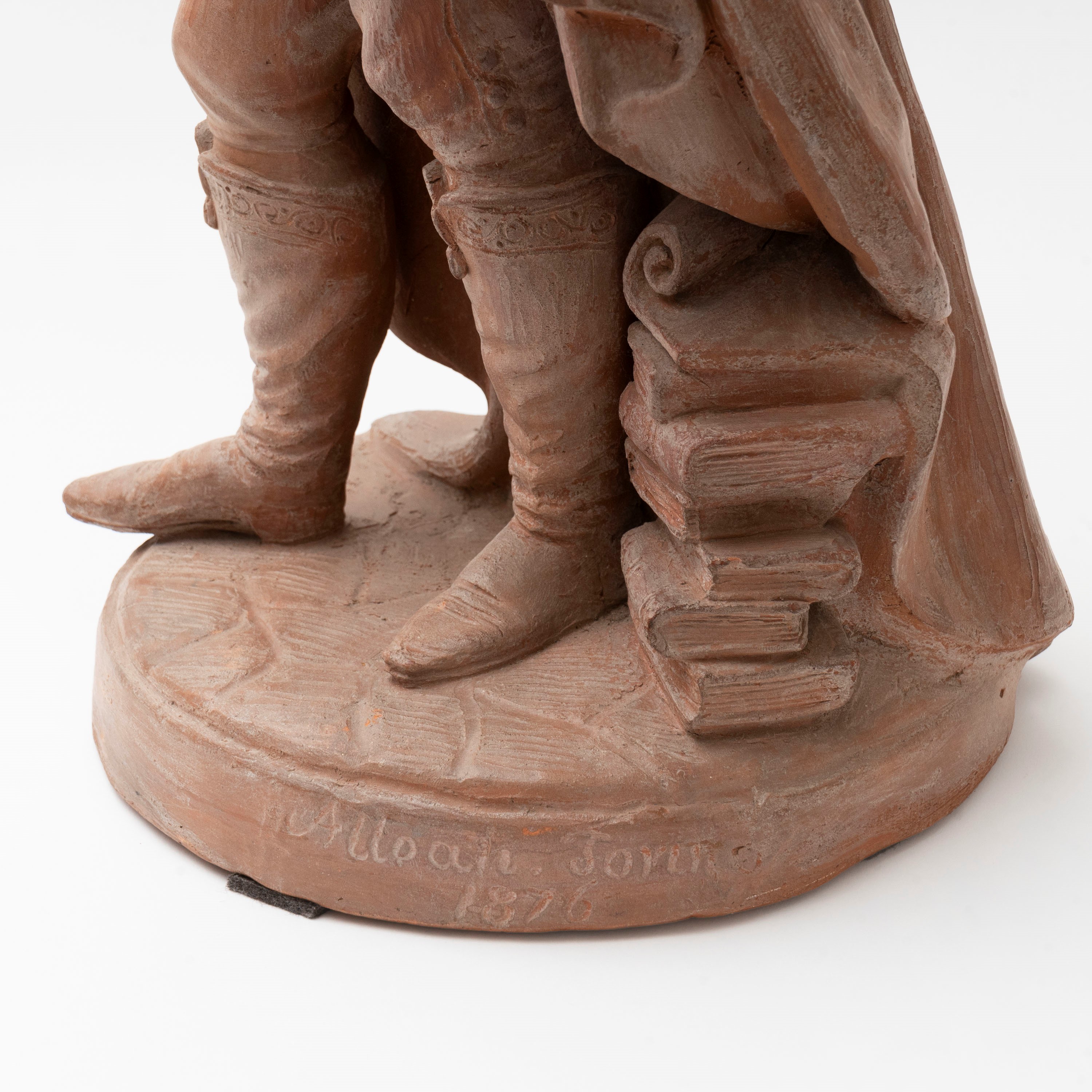 Scultura in Terracotta Raffigurante Vittorio Alfieri, Secolo XIX