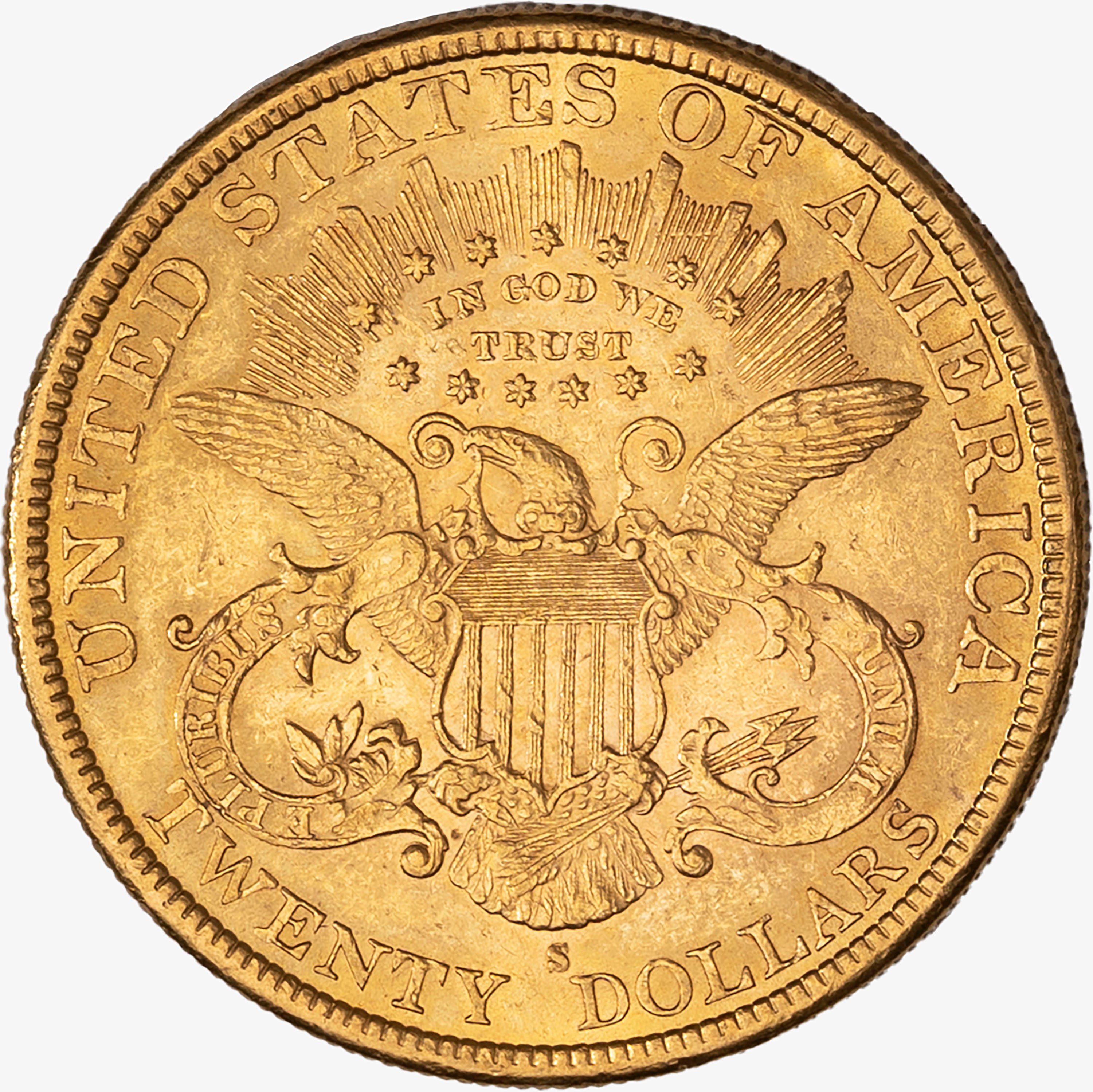 Stati Uniti D'america - Moneta da 20 Dollari 'Liberty Head', San Francisco, 1891