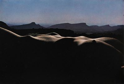 Nude at les Banx, stampa cromogenica vintage, 1982
