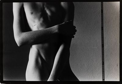 Dalla serie 'Il corpo rivelato', stampa vintage alla gelatina ai sali d'argento