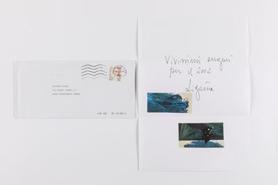 Senza titolo, collage su carta