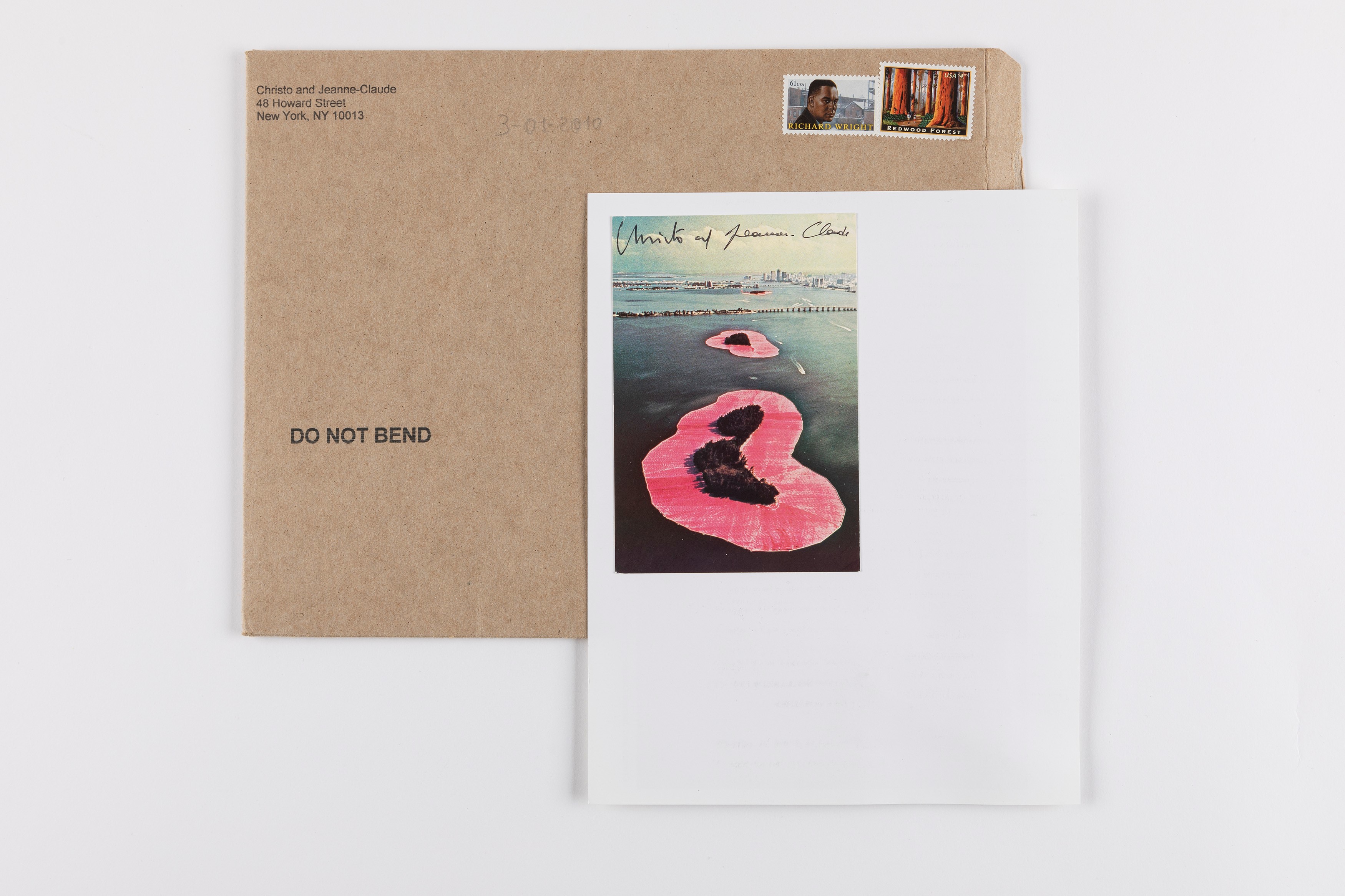 Christo e Jeanne Claude - Christo and Jeanne-Claude, Collage su carta