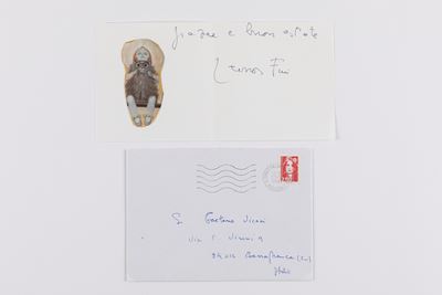Senza titolo, collage su carta