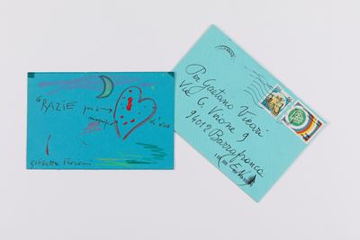 Grazie per il magnifico cuore d'oro, tecnica mista su carta
