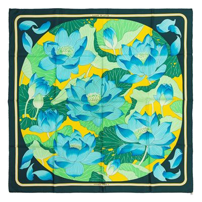Foulard Fleurs De Lotus