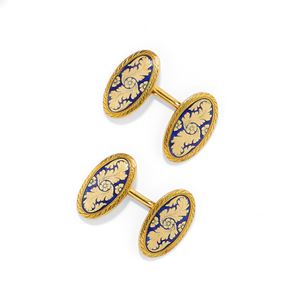 Enamelled cuffs
