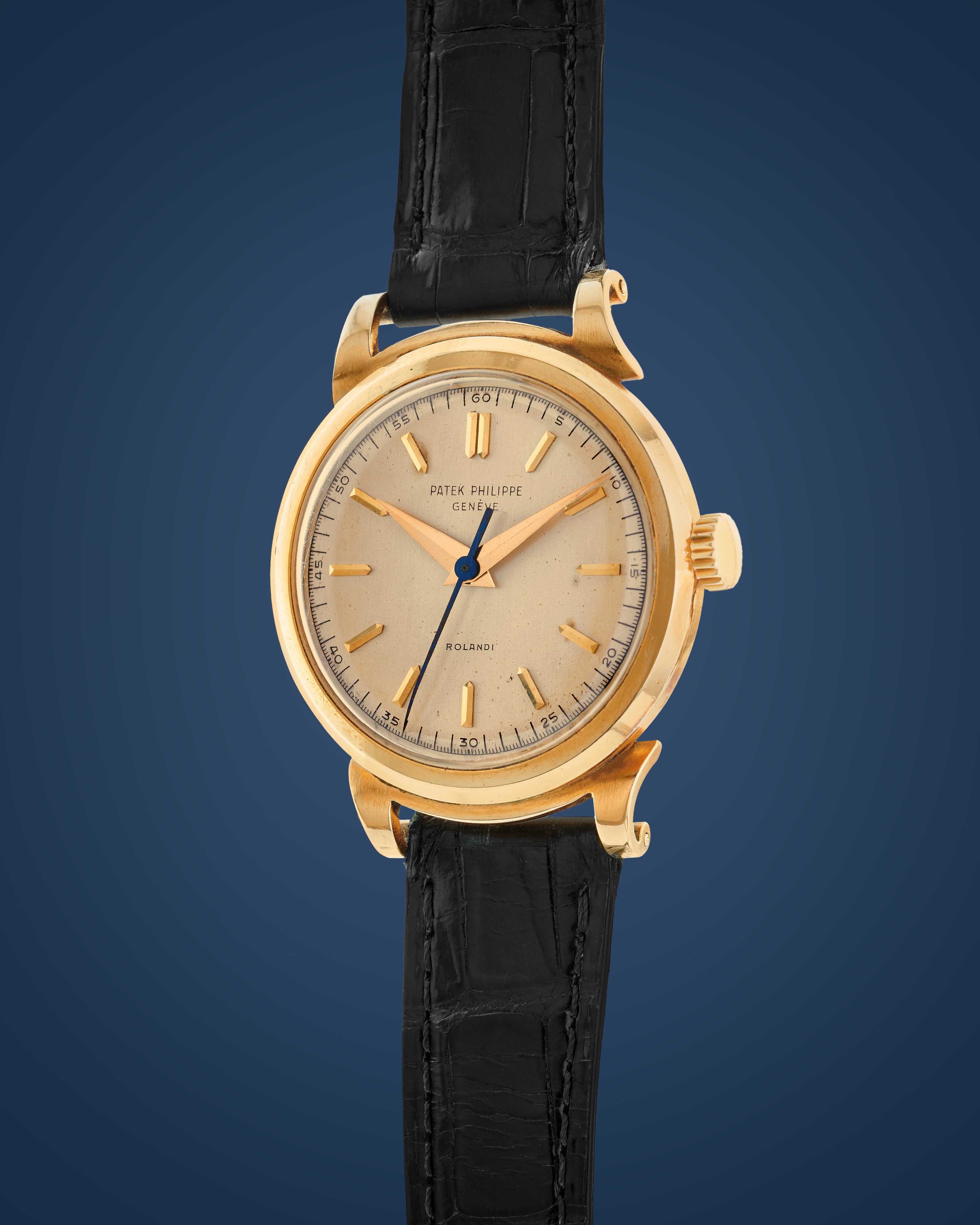 Patek Philippe Riccio 1491 retailed by Rolandi donated by Achille Lauro to Pasquale Di Costanzo on the occasion of the 1952 Piedigrotta celebration 50s Watches Finarte casa d aste