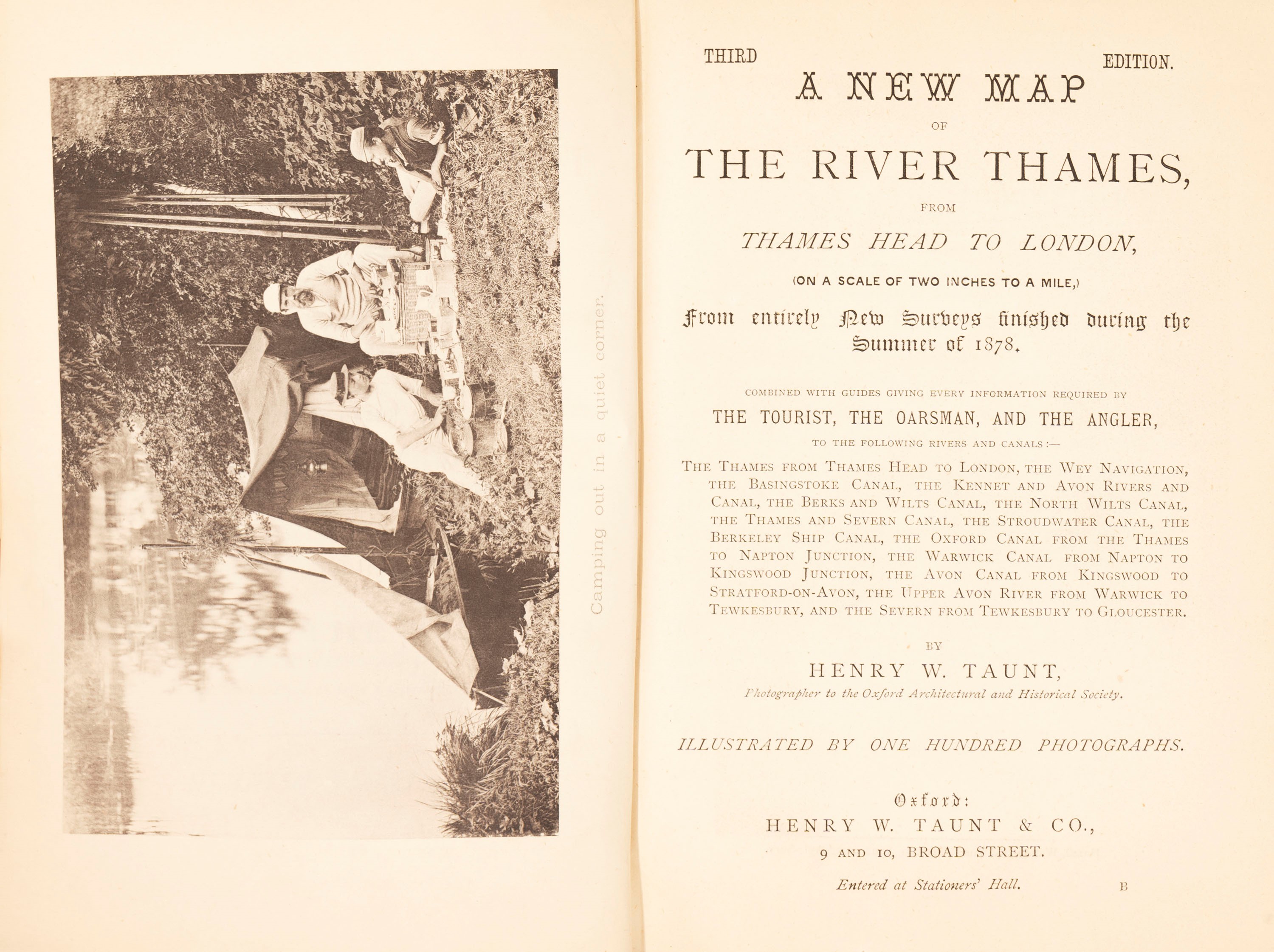 A New Map of the River Thames, from Thames head to London