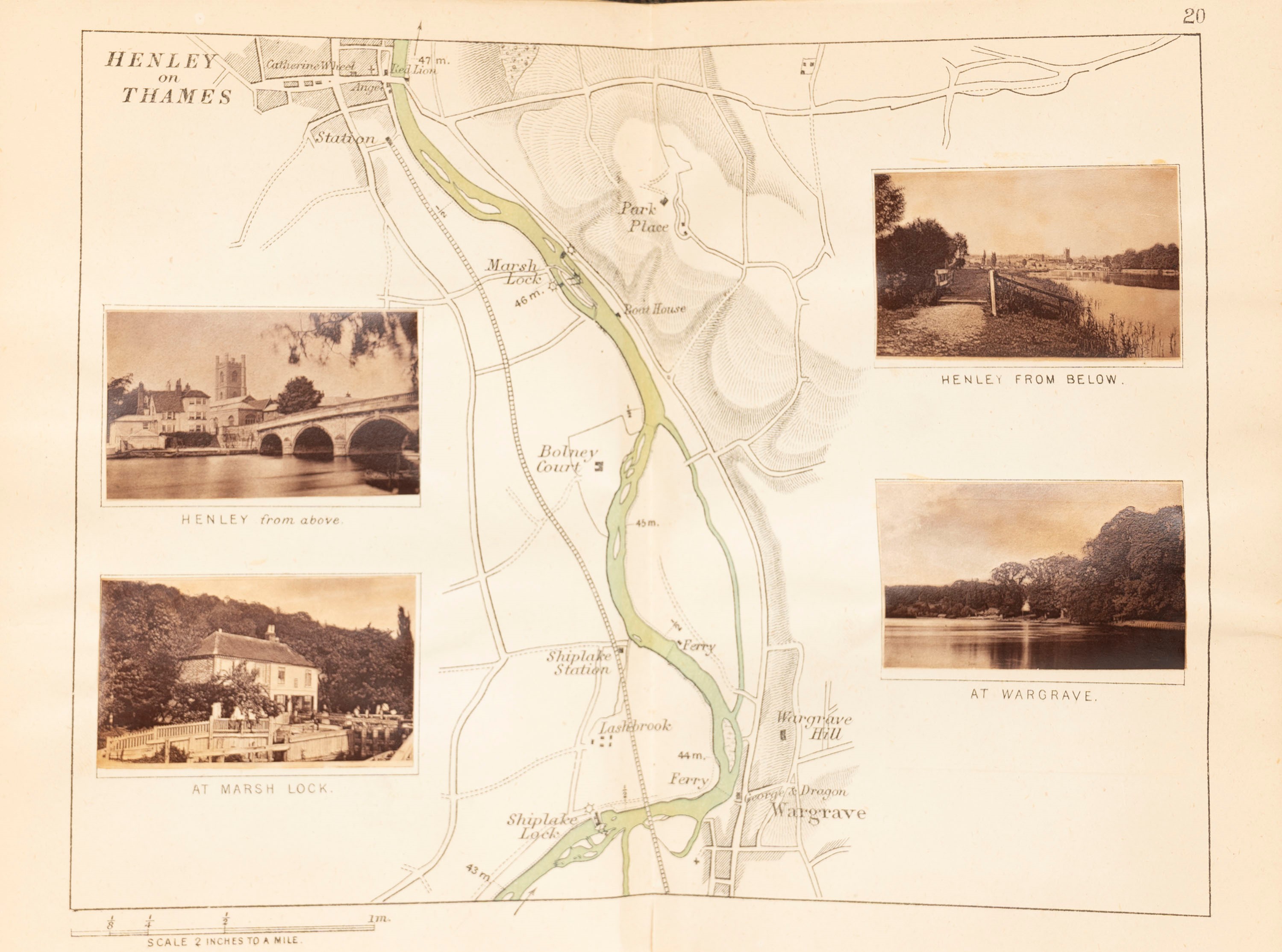 A New Map of the River Thames, from Thames head to London