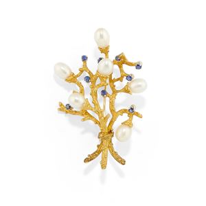 Spilla con perle
