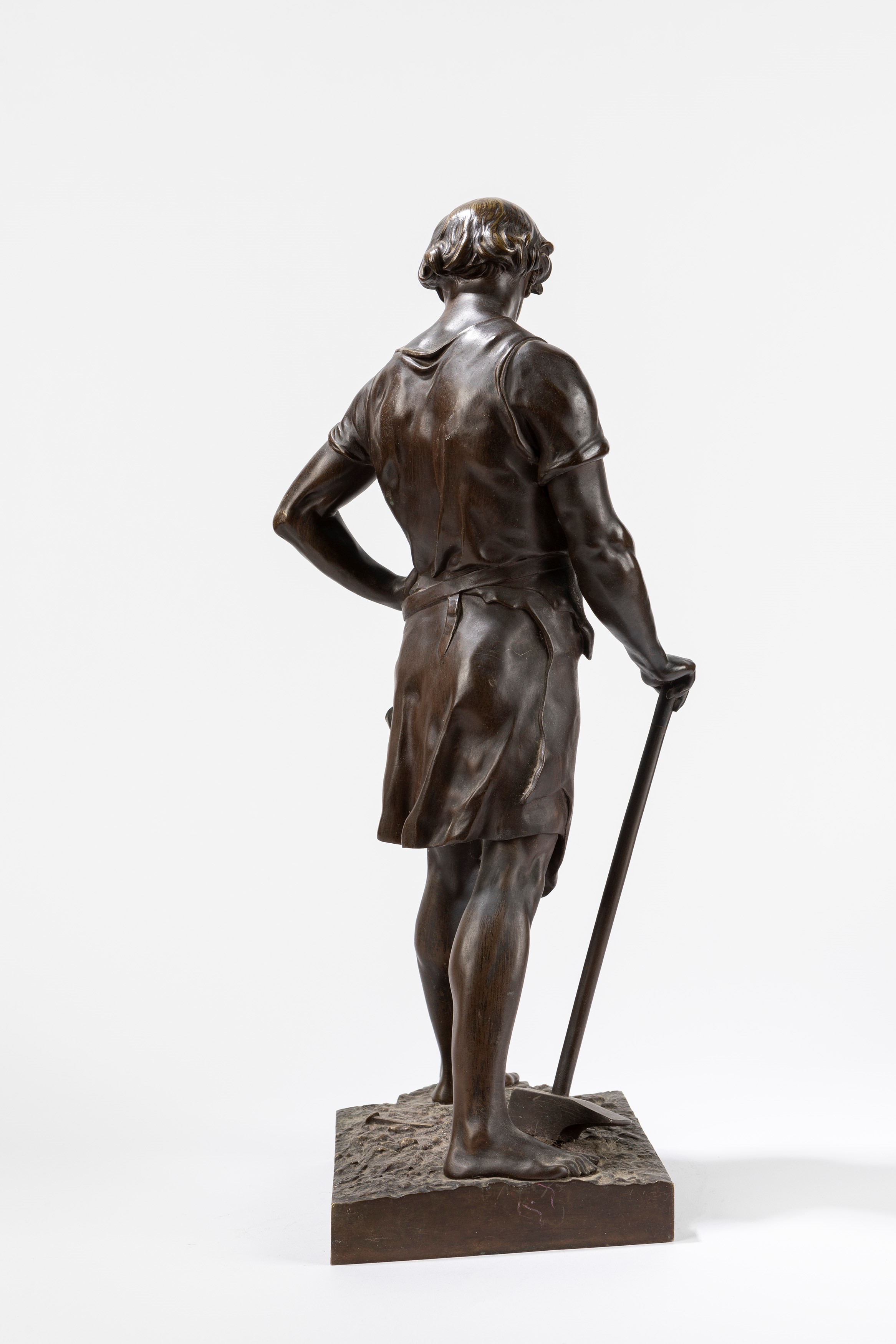 Emile Louis Picault - Pax et Labor, scultura in bronzo