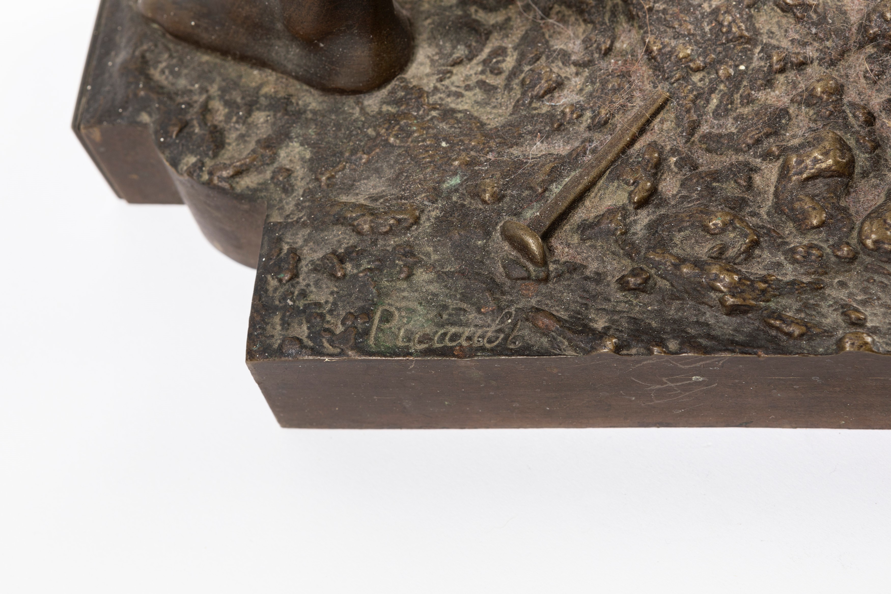 Emile Louis Picault - Pax et Labor, scultura in bronzo