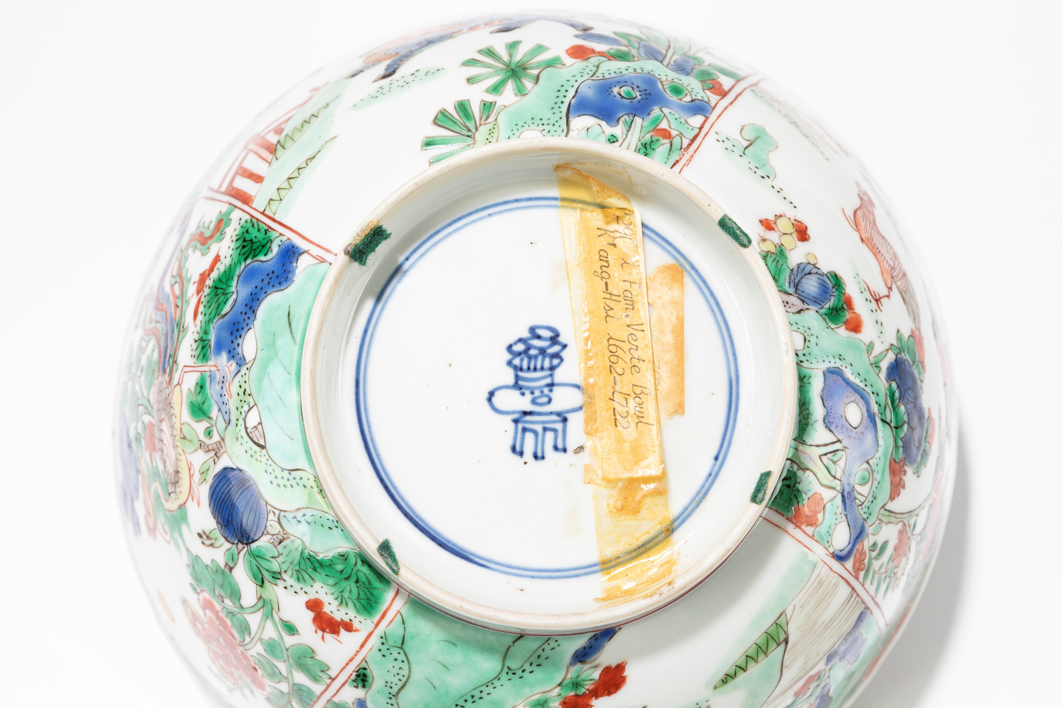 CIOTOLA IN PORCELLANA FAMIGLIA VERDE