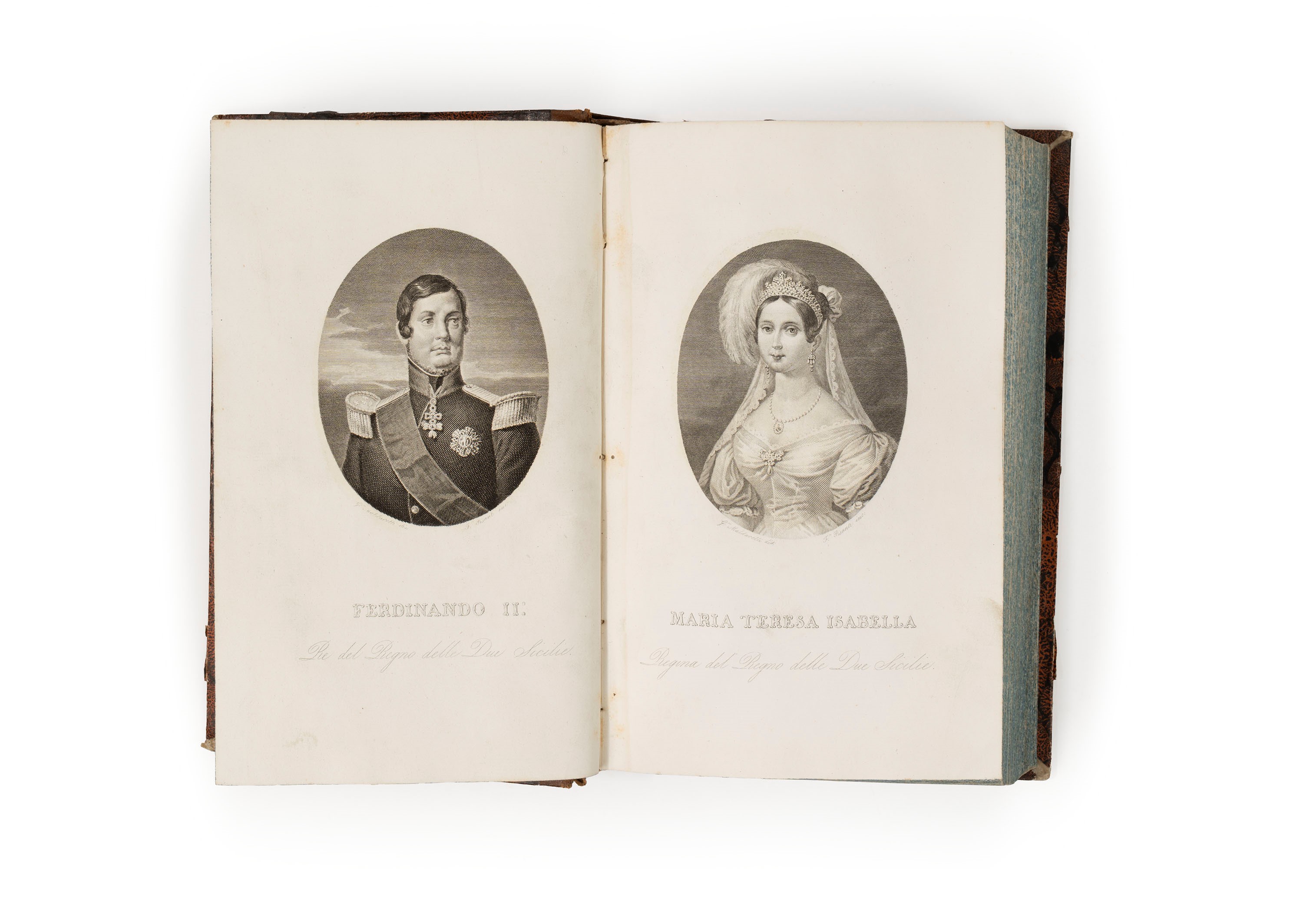 Almanacco Reale del Regno delle Due Sicilie 1842, Stamperia Reale, Napoli